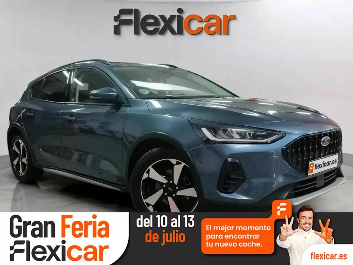 Ford Focus 1.0 Ecob. MHEV 114kW Active Design SIP Bleu - 1