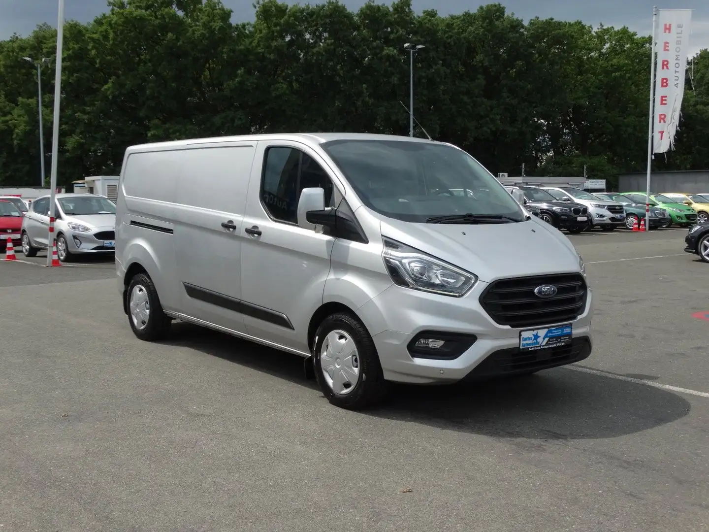 Ford Transit Custom CUSTOM 320-L2*Navi*STHZ*Klima*SORTIMO/BOOT-Regal Silber - 2