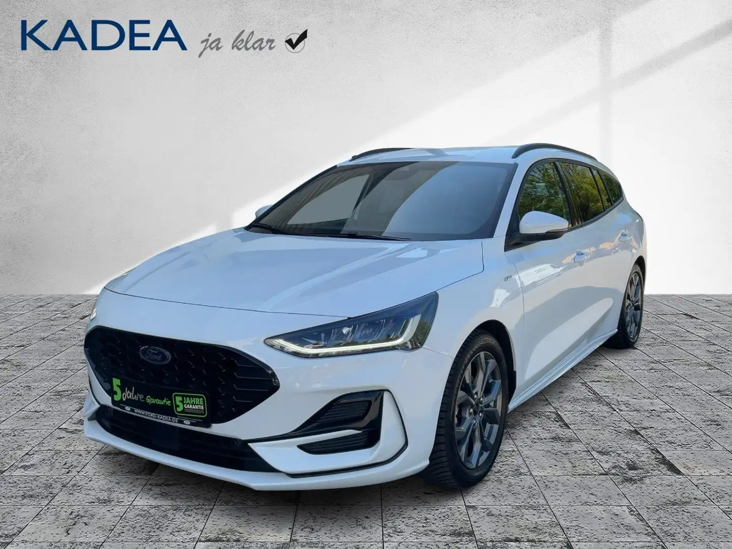 Ford Focus Turnier EcoBoost ST-Line ACC*KAM*SHZ*TWA Blanco - 2
