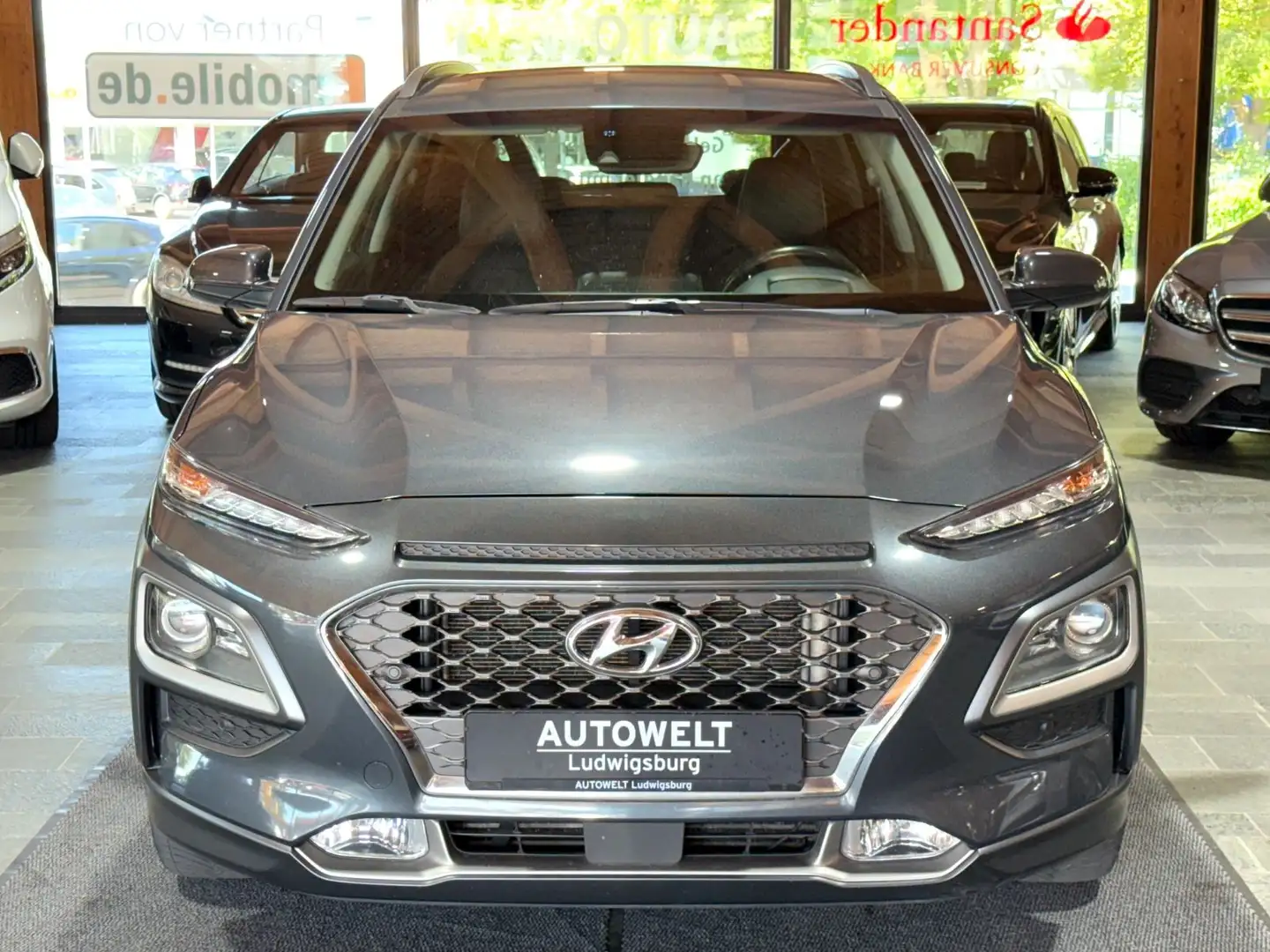 Hyundai KONA 1.6 TGDI Premium 4WD Automatik Gris - 2