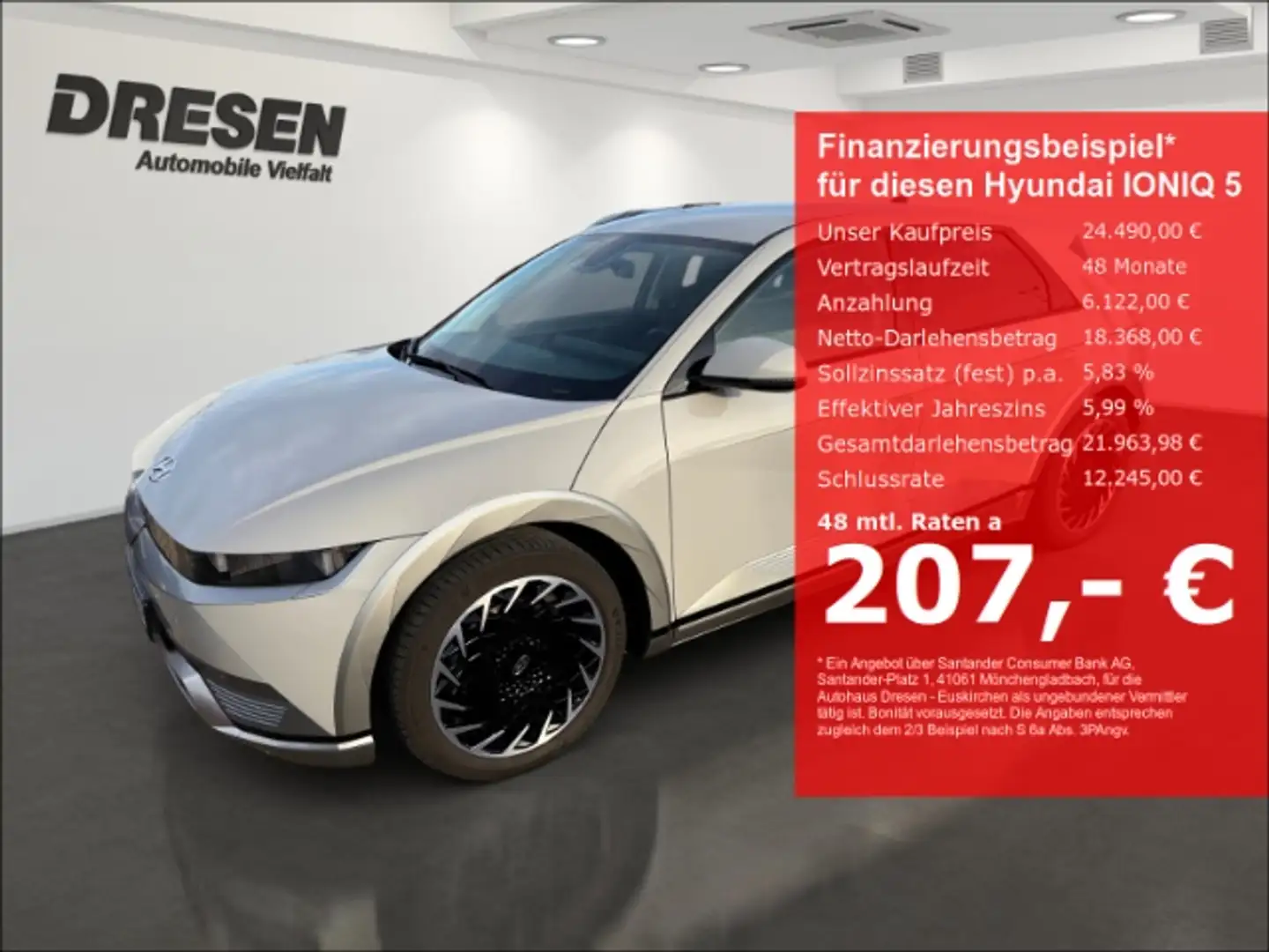 Hyundai IONIQ 5 72,6 kWh RWD TECHNIQ NAVI LED BIDIREKTIONAL Gris - 1