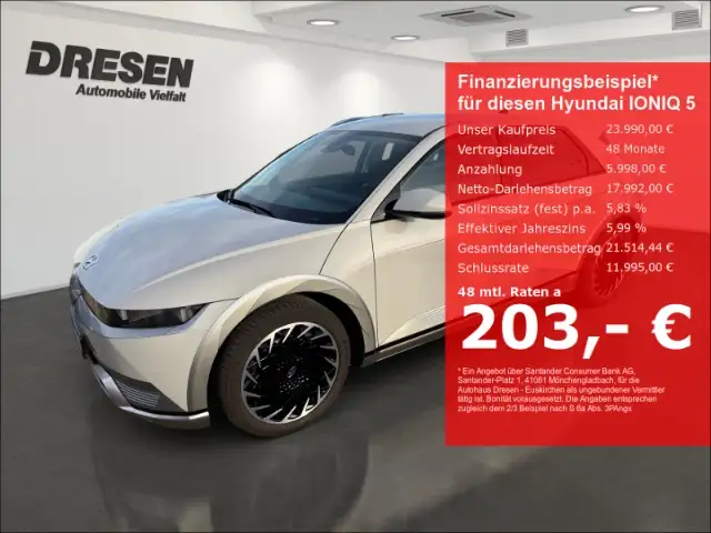 Hyundai IONIQ 5 72,6 kWh RWD TECHNIQ NAVI LED BIDIREKTIONAL