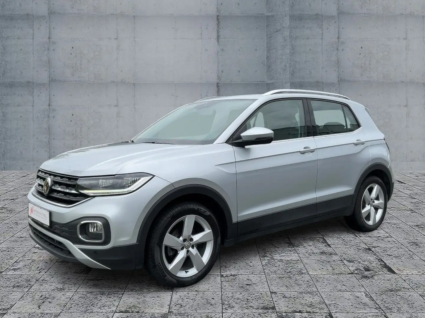 Volkswagen T-Cross 1.0 TSI STYLE LED+ACC+SHZ+2xPDC+GRA+NSW Silber - 2