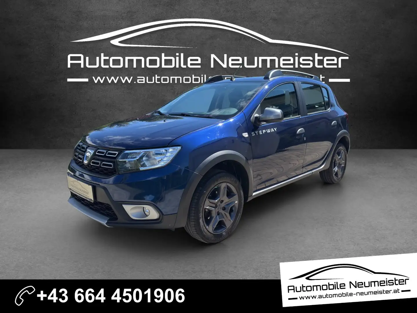 Dacia Sandero Stepway TCe 90 Stepway|Service gepflegt|8-Fach Ber Schwarz - 1