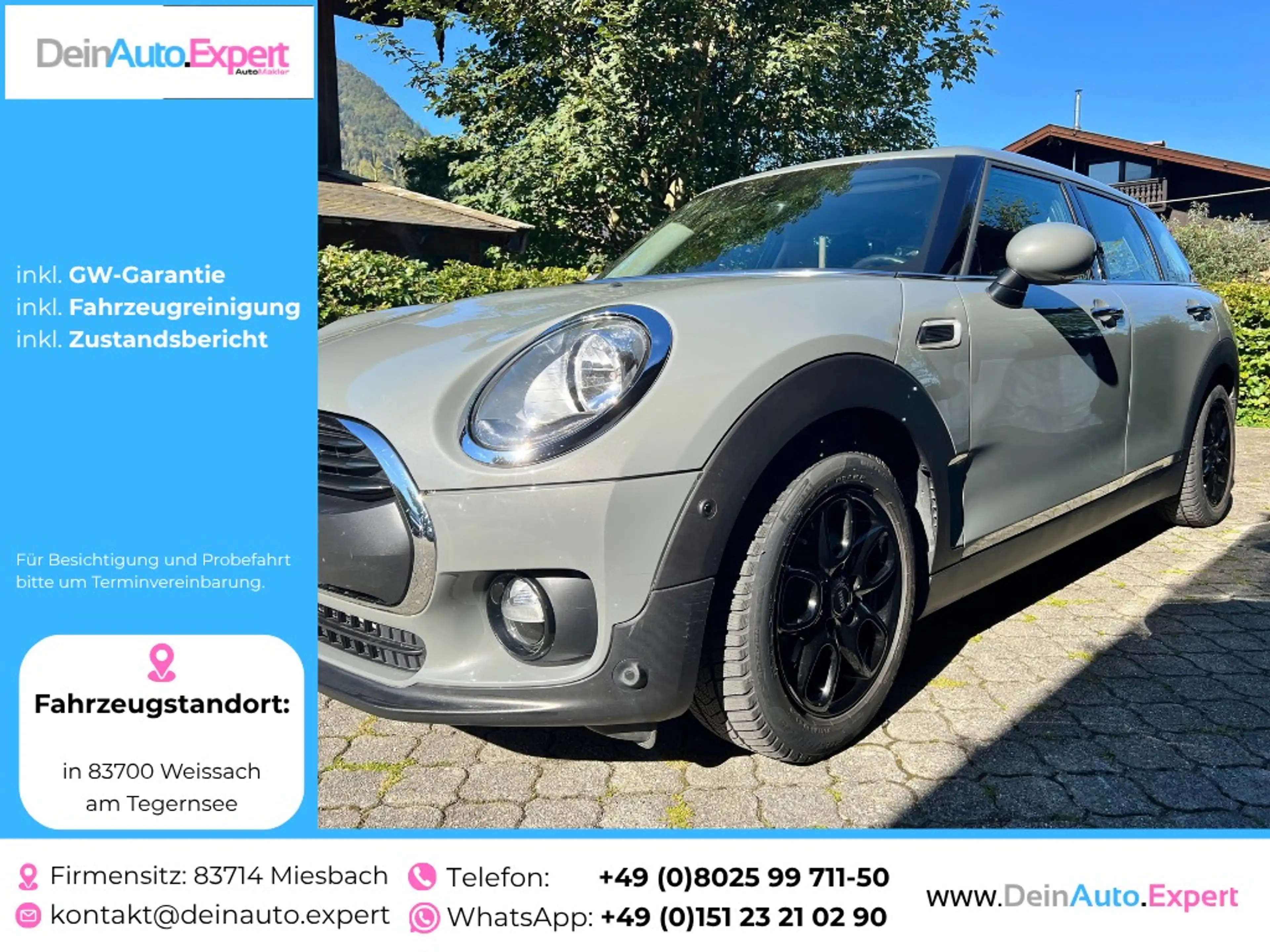 MINI One Clubman ONE 1.5L 6-Gang *Navi*ParkAssist*PDC*8-fach*USB*Bluetooth*Frontscheibenheizung*uvm.
