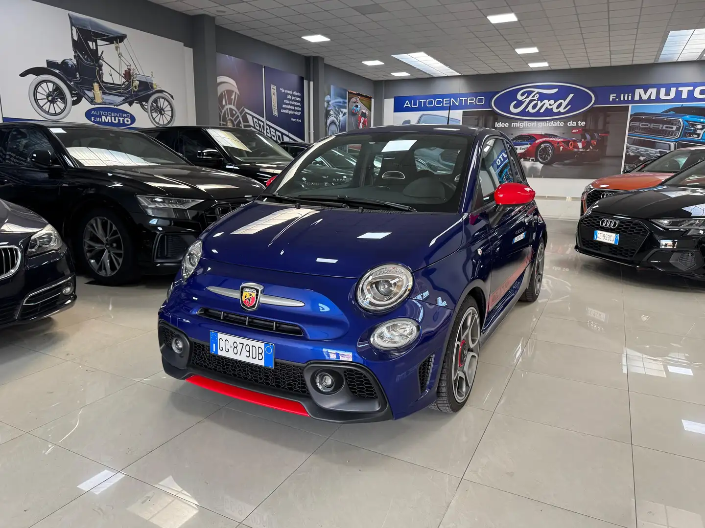 Abarth 595 1.4 t-jet Turismo 165cv my19 Blu/Azzurro - 1