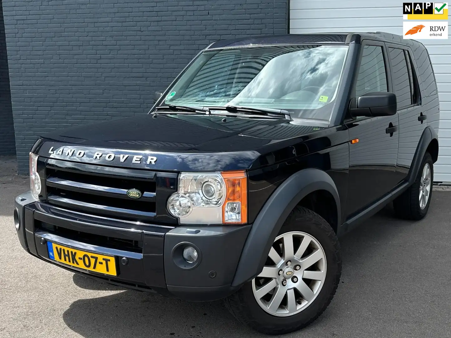 Land Rover Discovery 3 GRIJSKENTEKEN/MARGE/NAVI/LEDER/CRUISE/CLIMA Zwart - 1