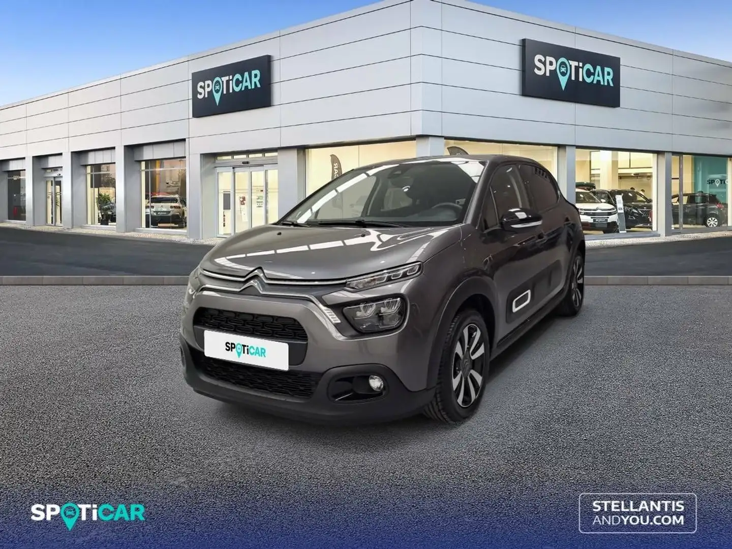 Citroen C3 PureTech 81KW (110CV) Max Grijs - 1