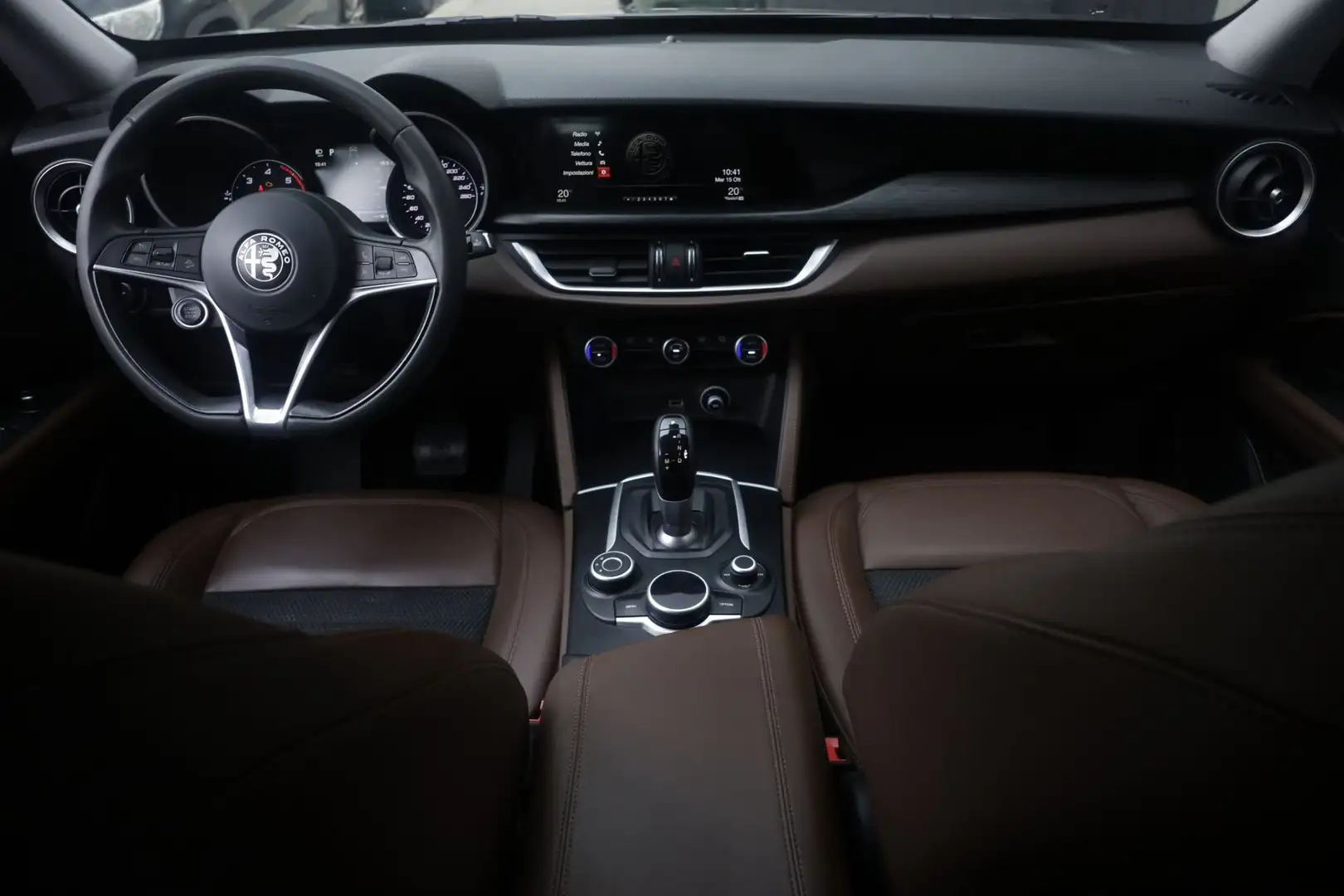 Alfa Romeo Stelvio Alfa Romeo Stelvio 2.2 Turbodiesel 150 CV AT8 RWD Bruin - 2