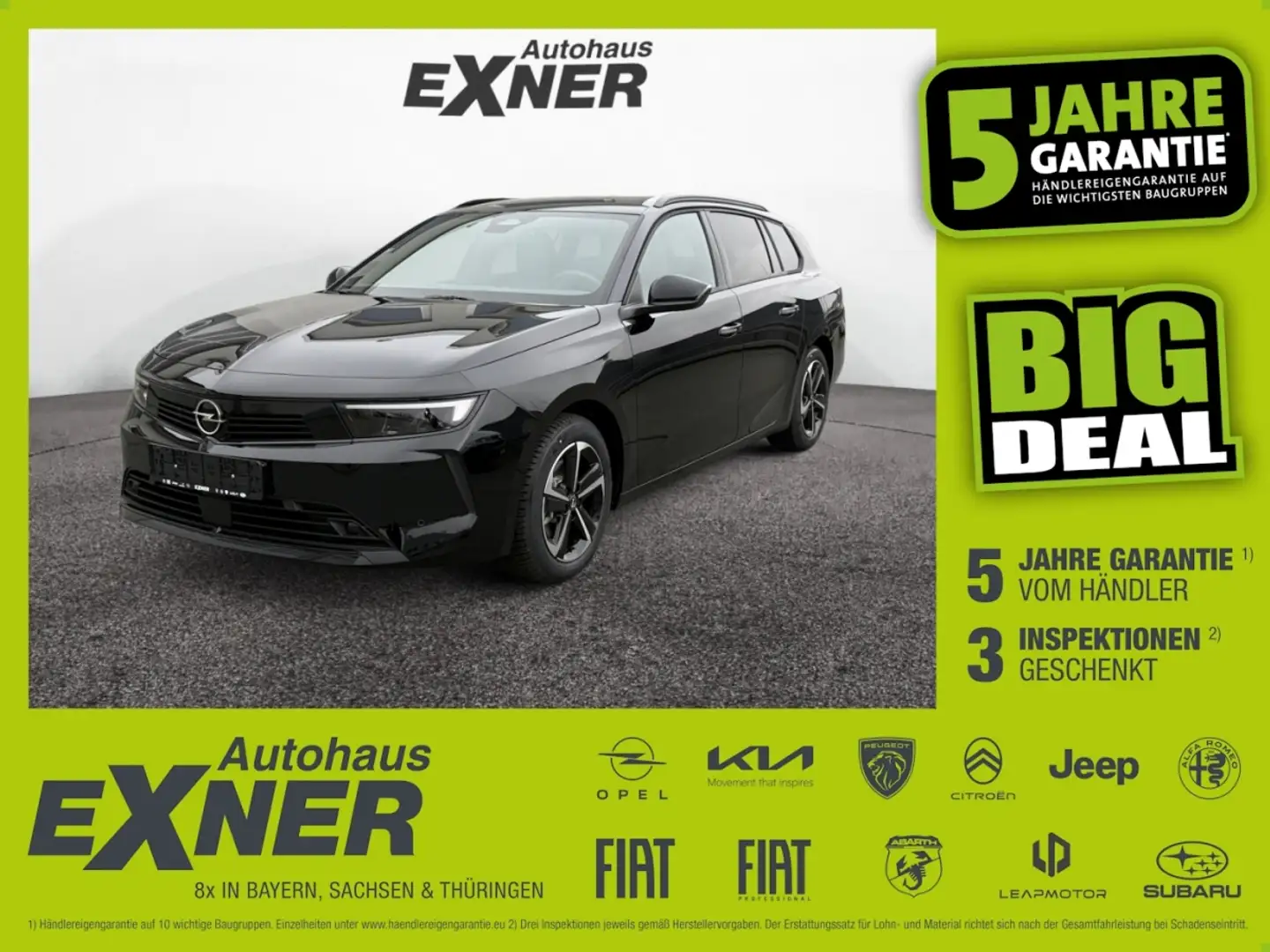 Opel Astra L Sportstourer 1.2 Turbo EDITION *AHK*LED Schwarz - 1