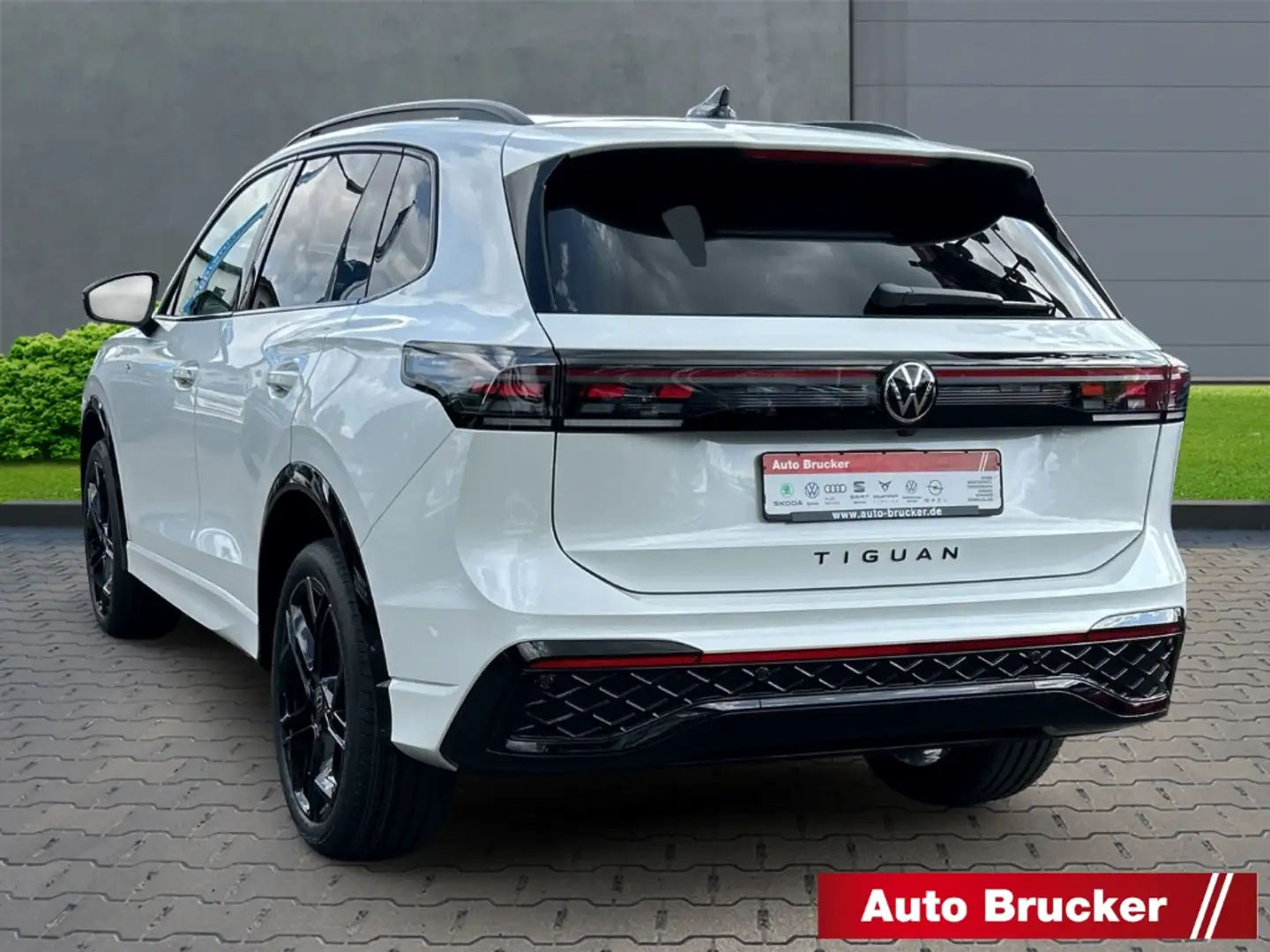 Volkswagen Tiguan 2.0 TDI 4Motion R-Line Allrad+Panodach+LED+Navi+3- Weiß - 2