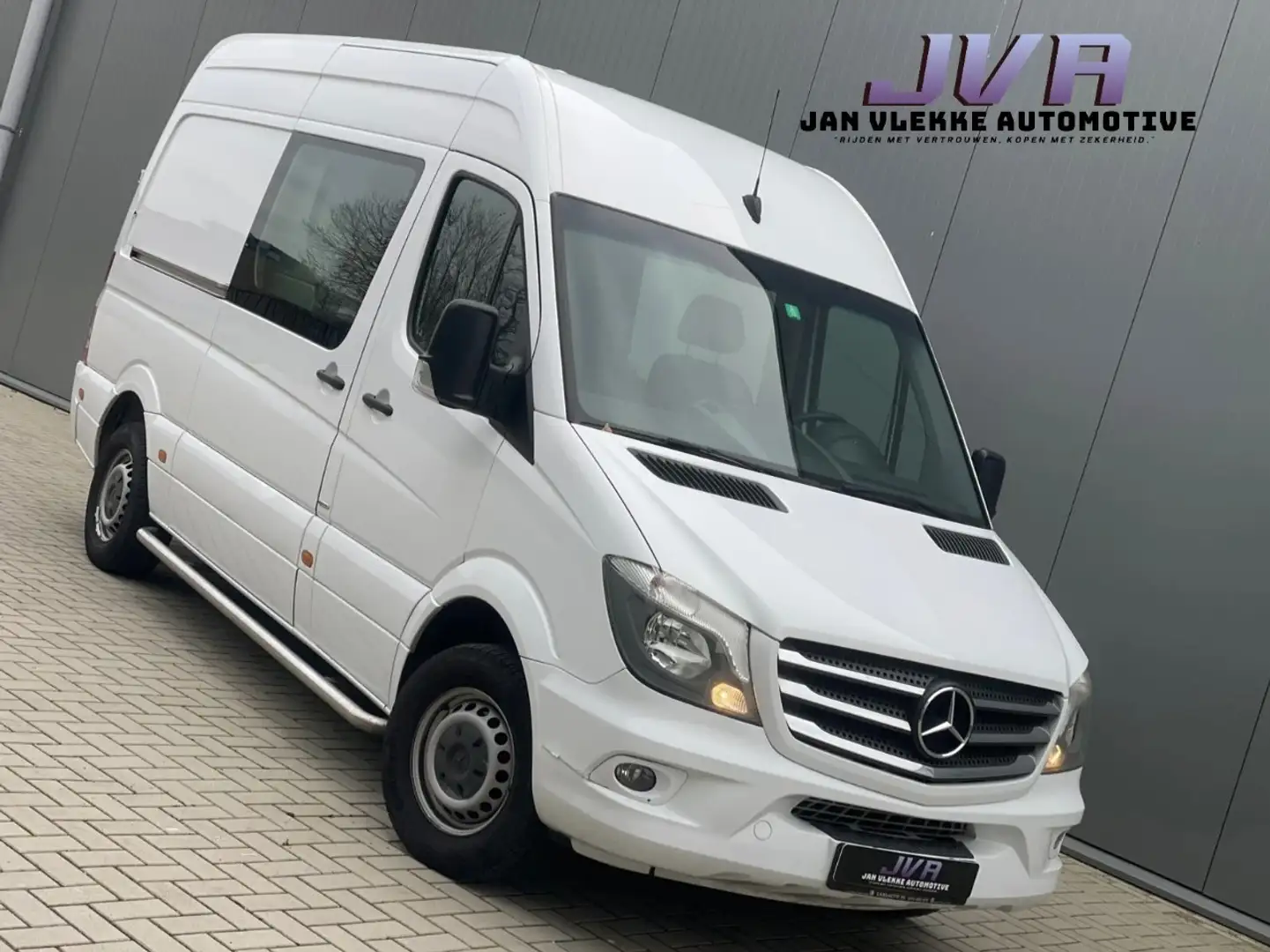 Mercedes-Benz Sprinter 313 2.2 CDI 366 H2 L2 6 Persoons Airco Cruise Weiß - 1