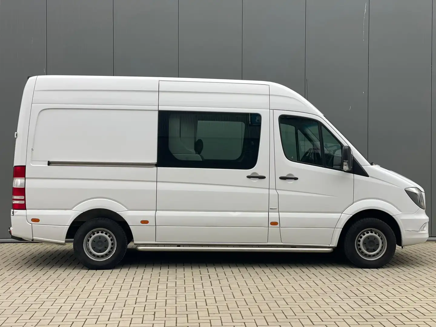 Mercedes-Benz Sprinter 313 2.2 CDI 366 H2 L2 6 Persoons Airco Cruise Weiß - 2