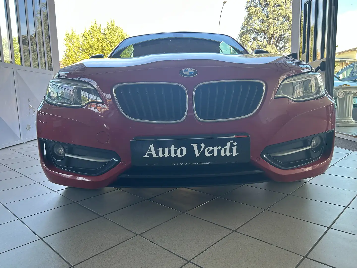 BMW 220 220i Coupe Sport Rouge - 1