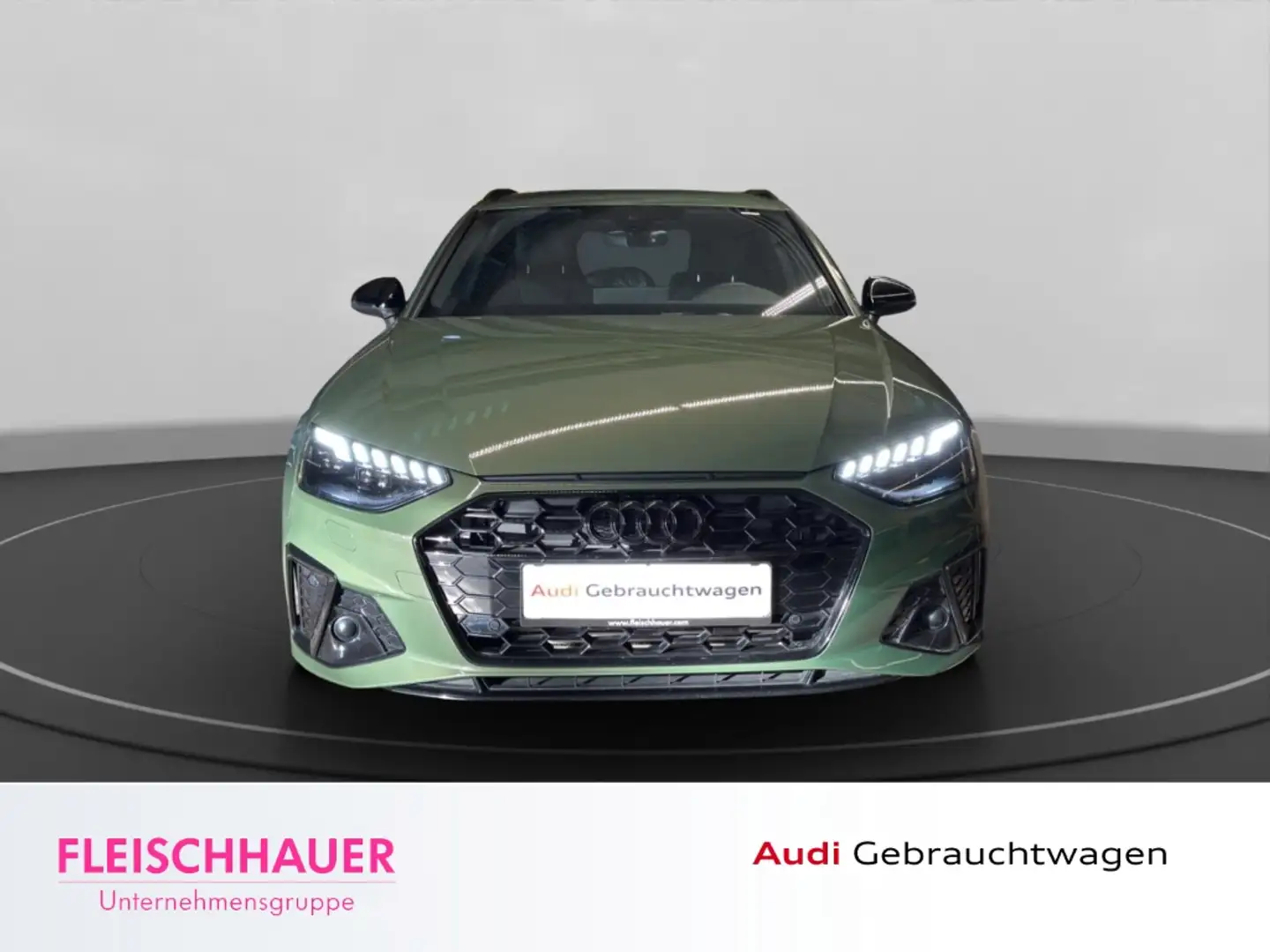 Audi A4 Avant S line 40 TFSI MATRIX+ACC+BUSINESS+NAVI+RFK+ Grün - 2