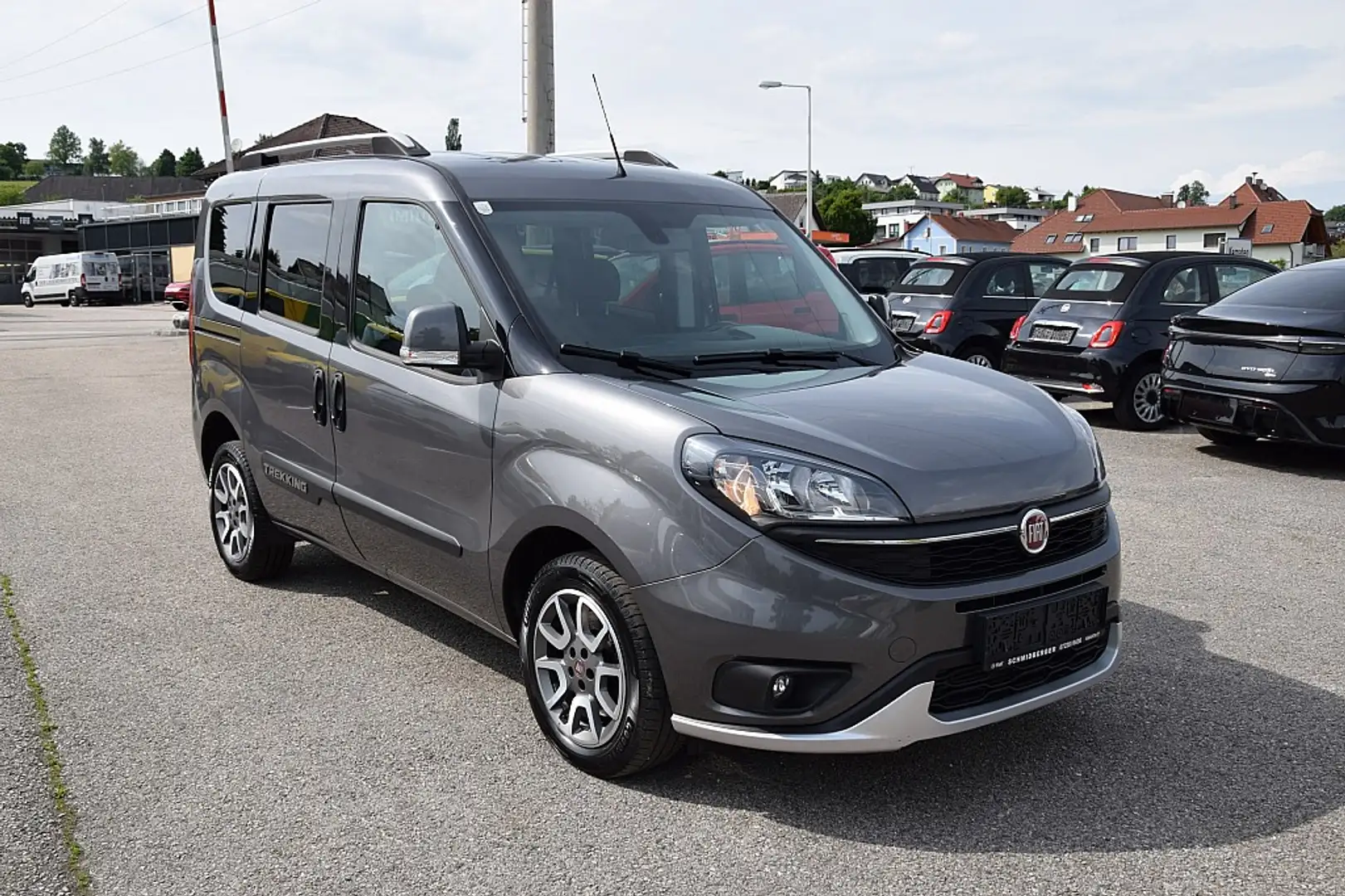 Fiat Doblo L1H1 1,6 MultiJet 120 Trekking Gris - 2