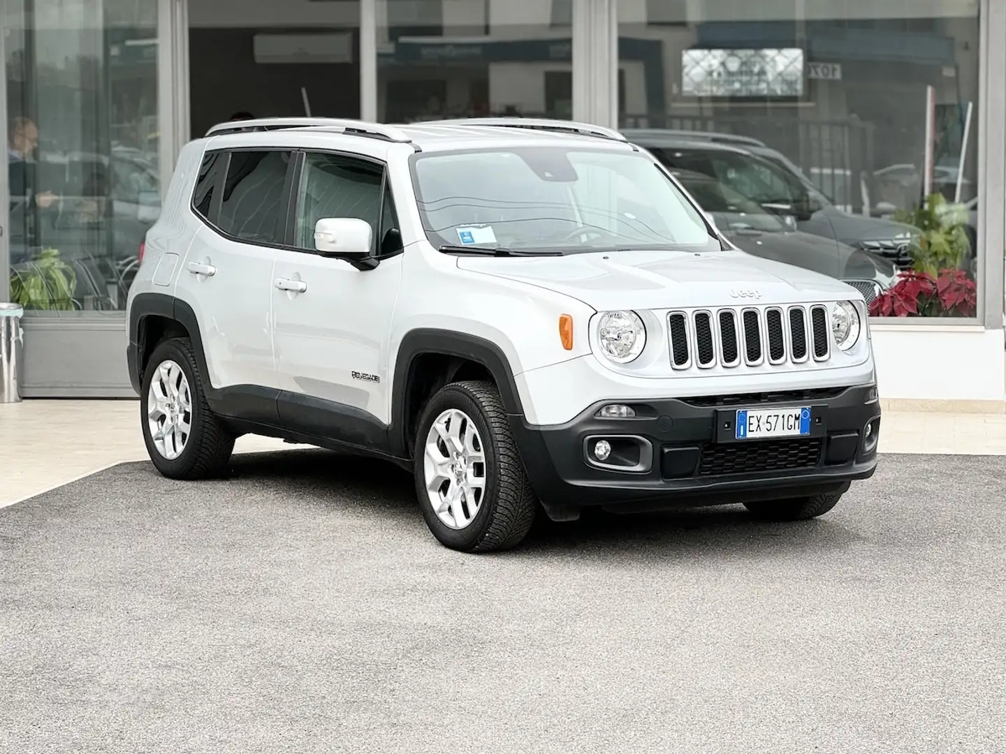 Jeep Renegade 2.0 Diesel 140CV 4WD Limited E6 - 2014 Argent - 1