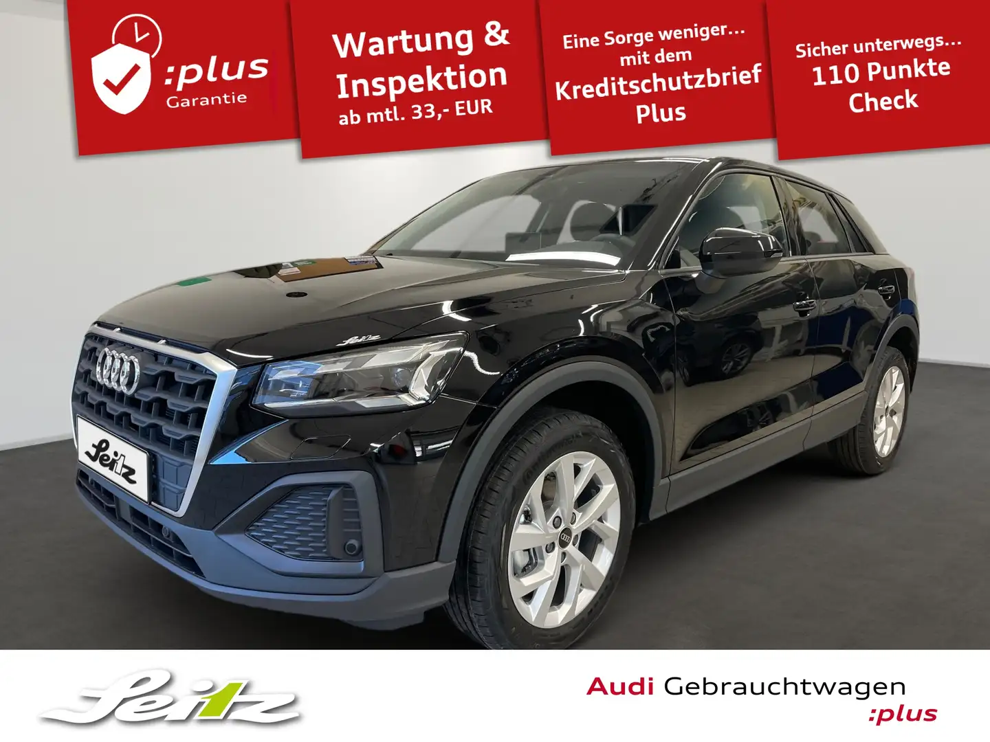 Audi Q2 30 TFSI *MATRIX*KAMERA*SITZH*DAB* Schwarz - 1