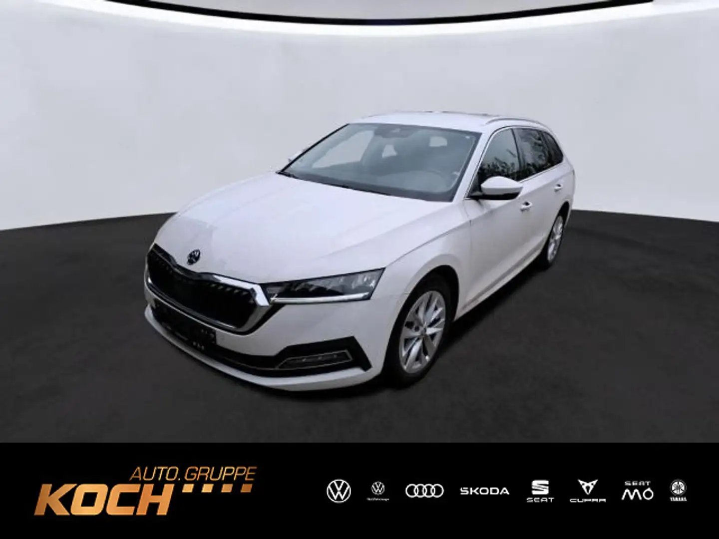 Skoda Octavia Combi First Edition*2.0TDI*NAVI*LED* Weiß - 1