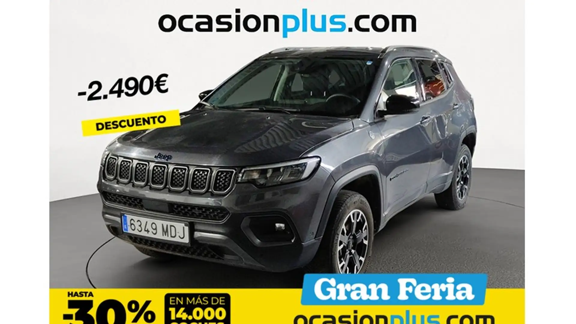Jeep Compass 1.3 PHEV Trailhawk EAWD Aut. 240 siva - 1