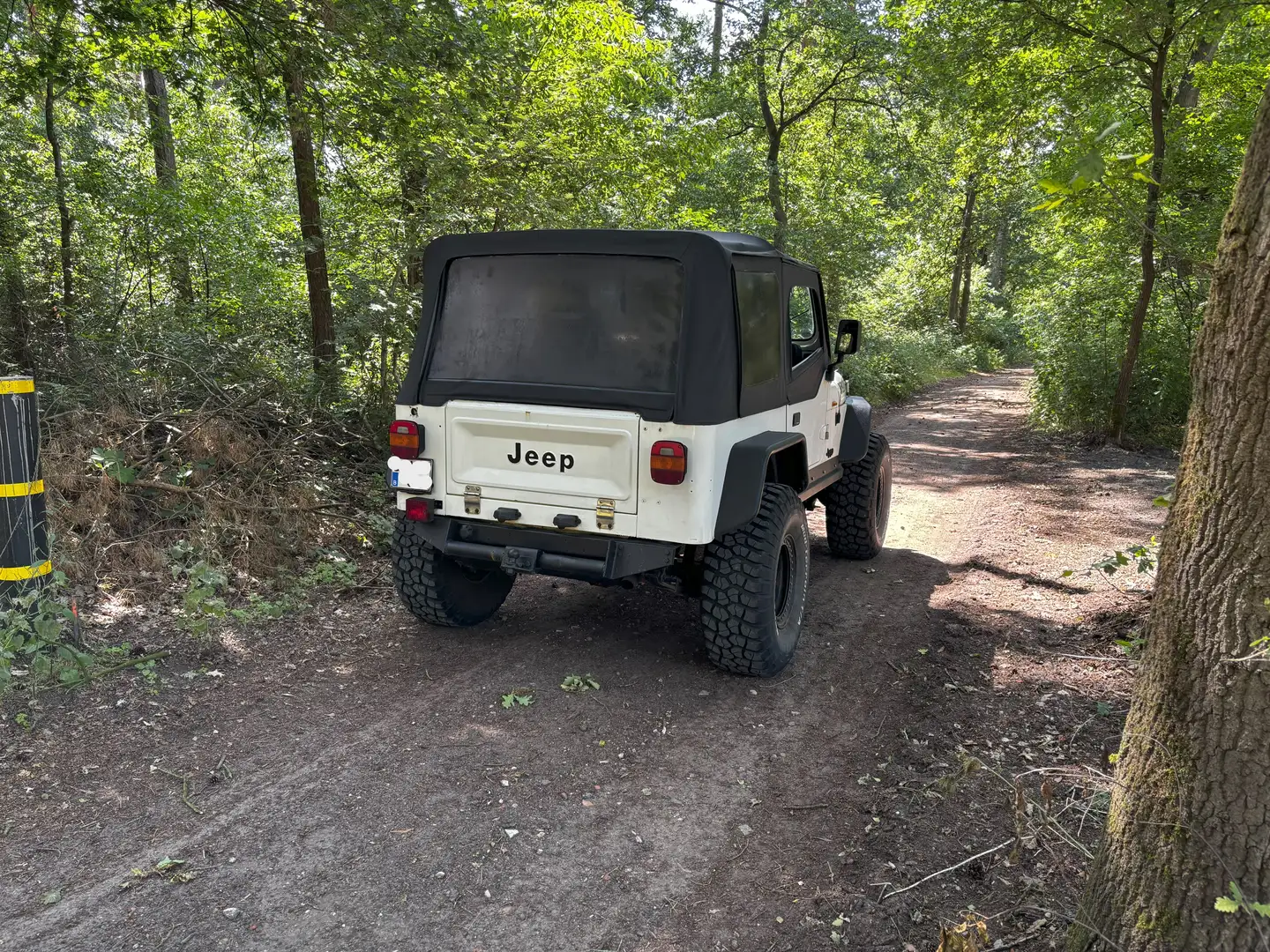 Jeep Wrangler Wrangler 4.0 Blanc - 2