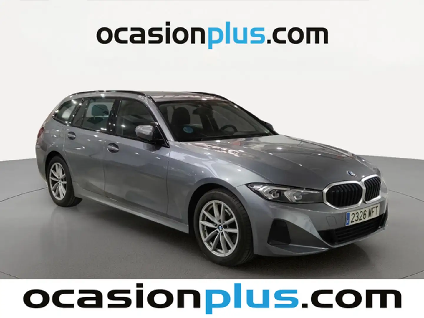 BMW 318 318dA Touring Gris - 2