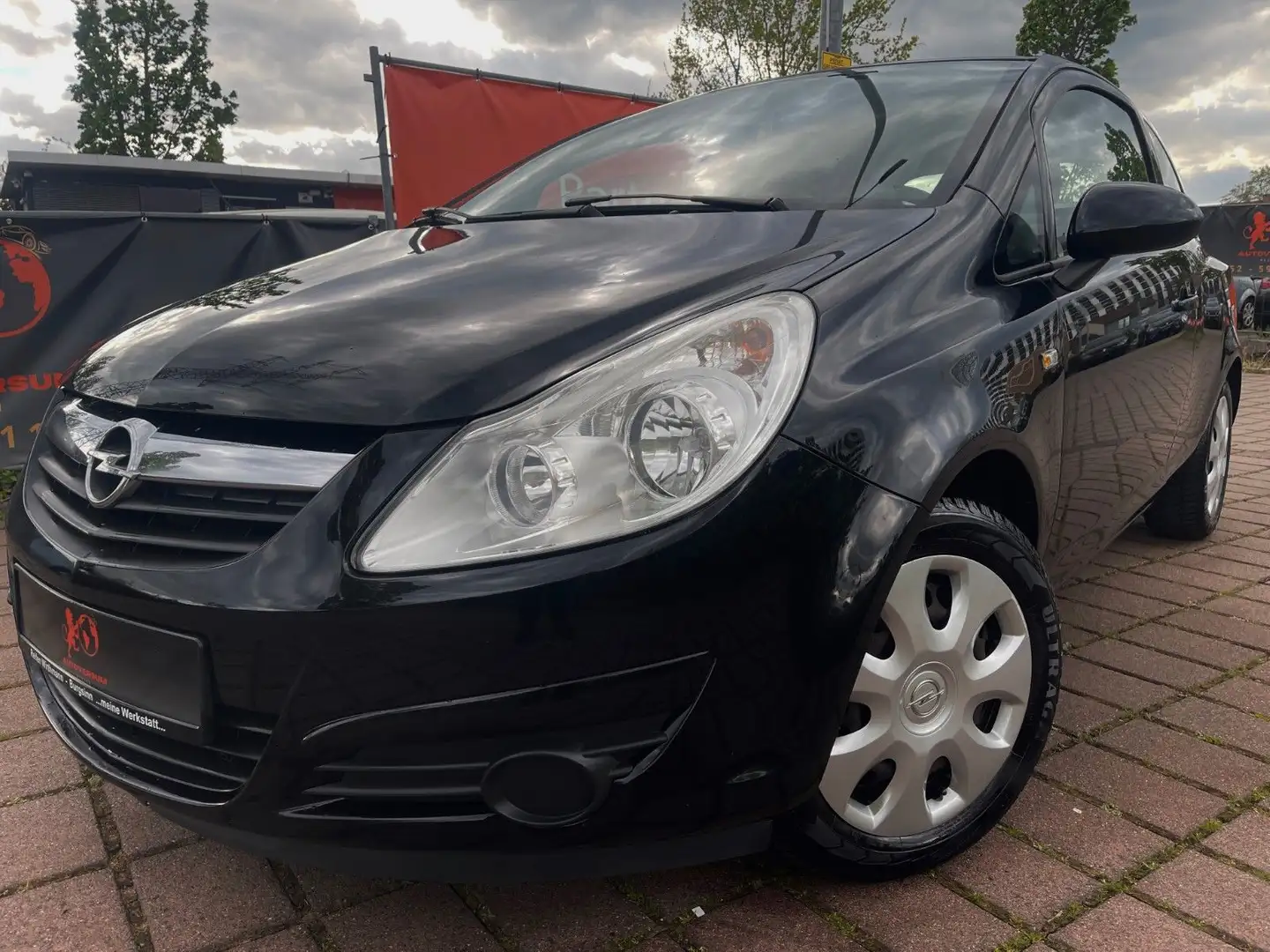 Opel Corsa D#TÜV#KLIMA#BREMSE-NEU#SERVICE#SCHECKHEFT Noir - 1