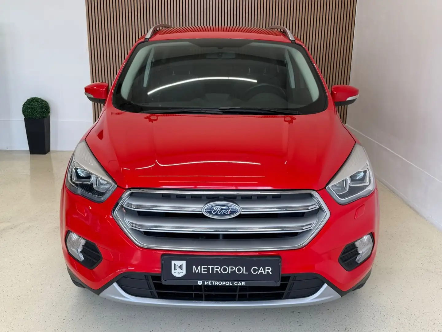 Ford Kuga 1.5 PDC/NAVI/TEMP/ZV+GARANTIE+TÜV NEU Rojo - 2