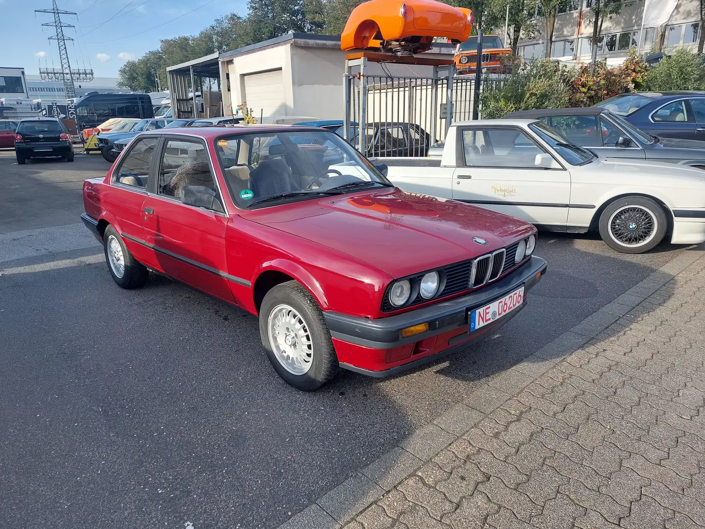 BMW 316 316i Automatik Kırmızı - 1