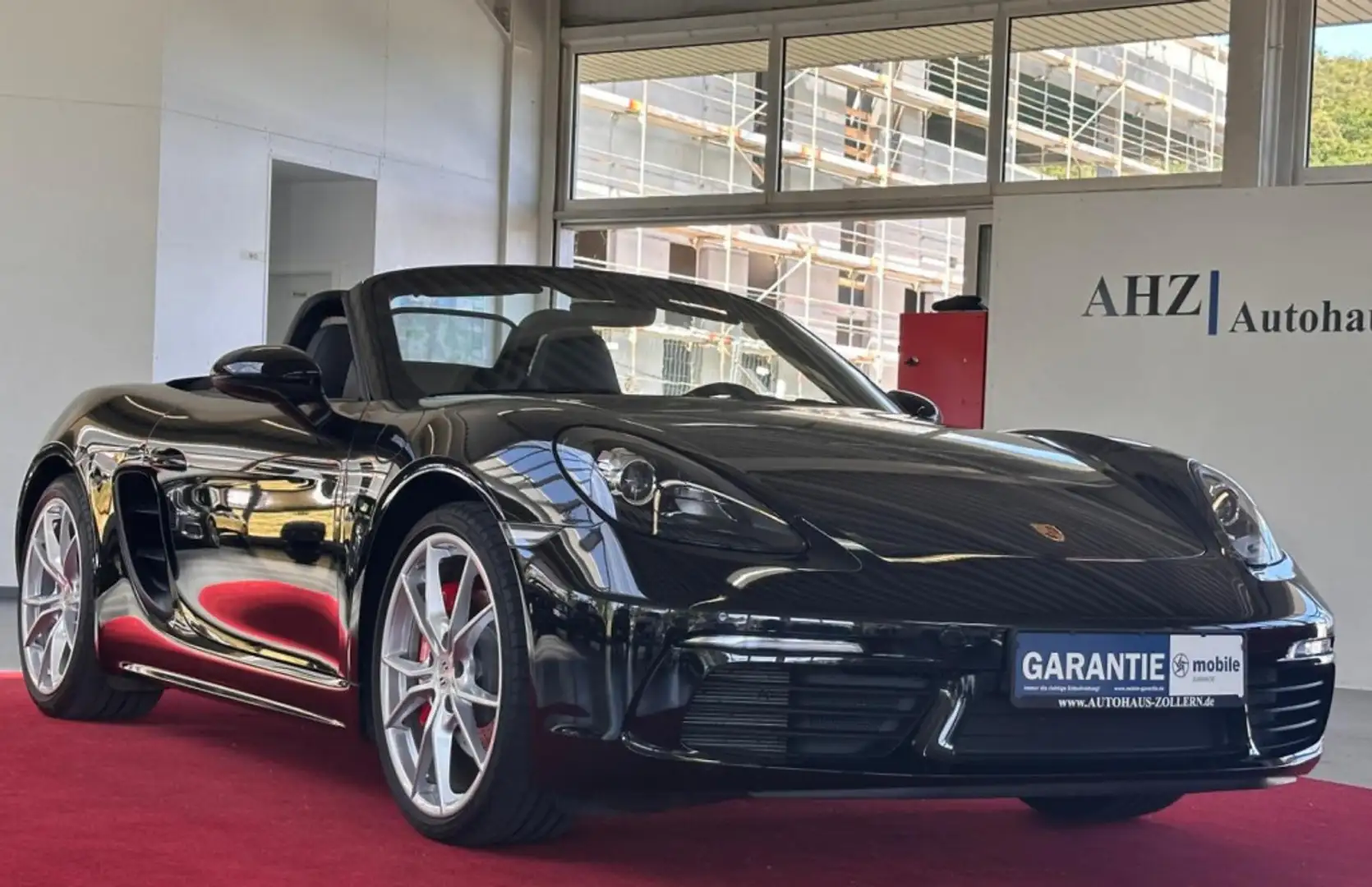 Porsche Boxster S CHRONO SAGA  RFK WERKSGARANTIE 03.2027 Fekete - 1
