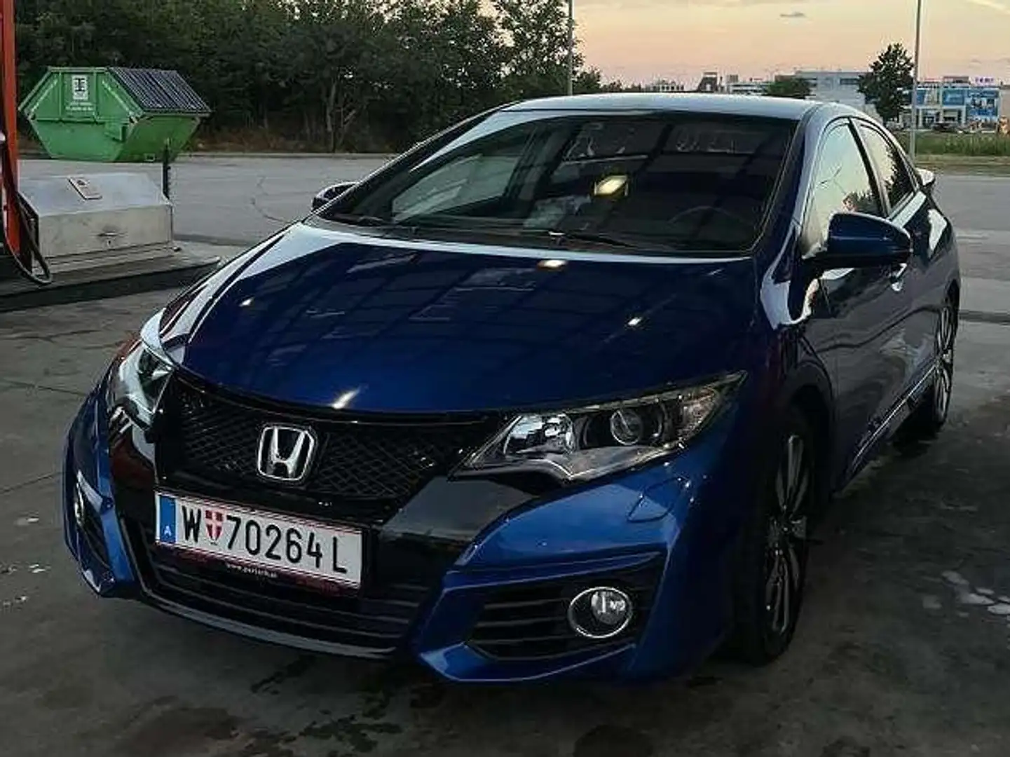 Honda Civic Civic 1,6i-DTEC Elegance Elegance Blau - 1