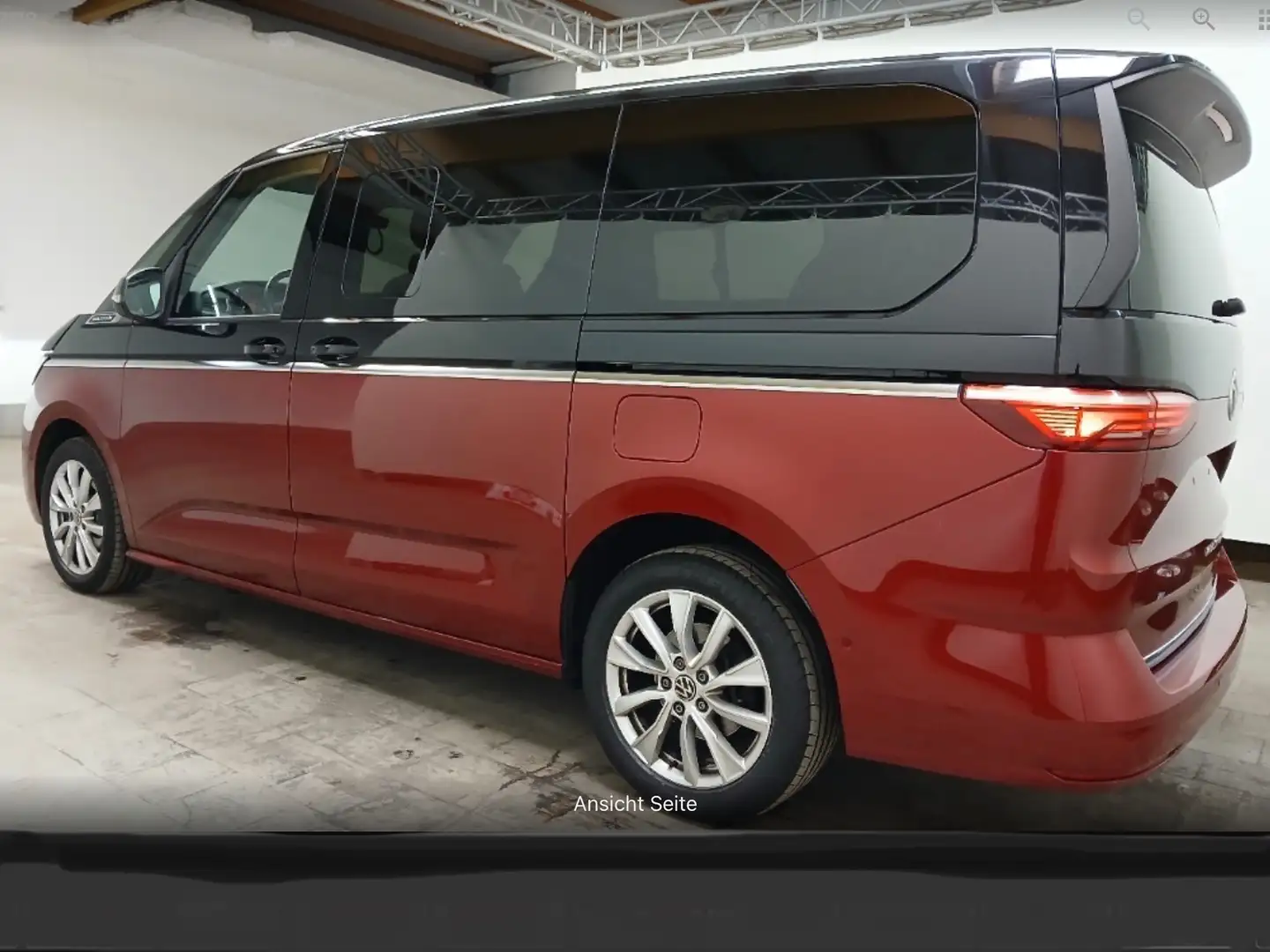 Volkswagen T7 Multivan DSG LÜ Style lang Headup bicolor AHK NP80 Schwarz - 2