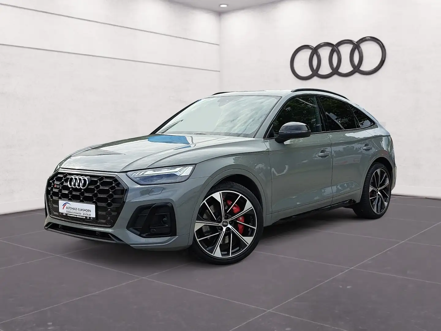 Audi SQ5 Sportback TDI quattro tiptr. PANO AHK MATRIX KAM Grigio - 2
