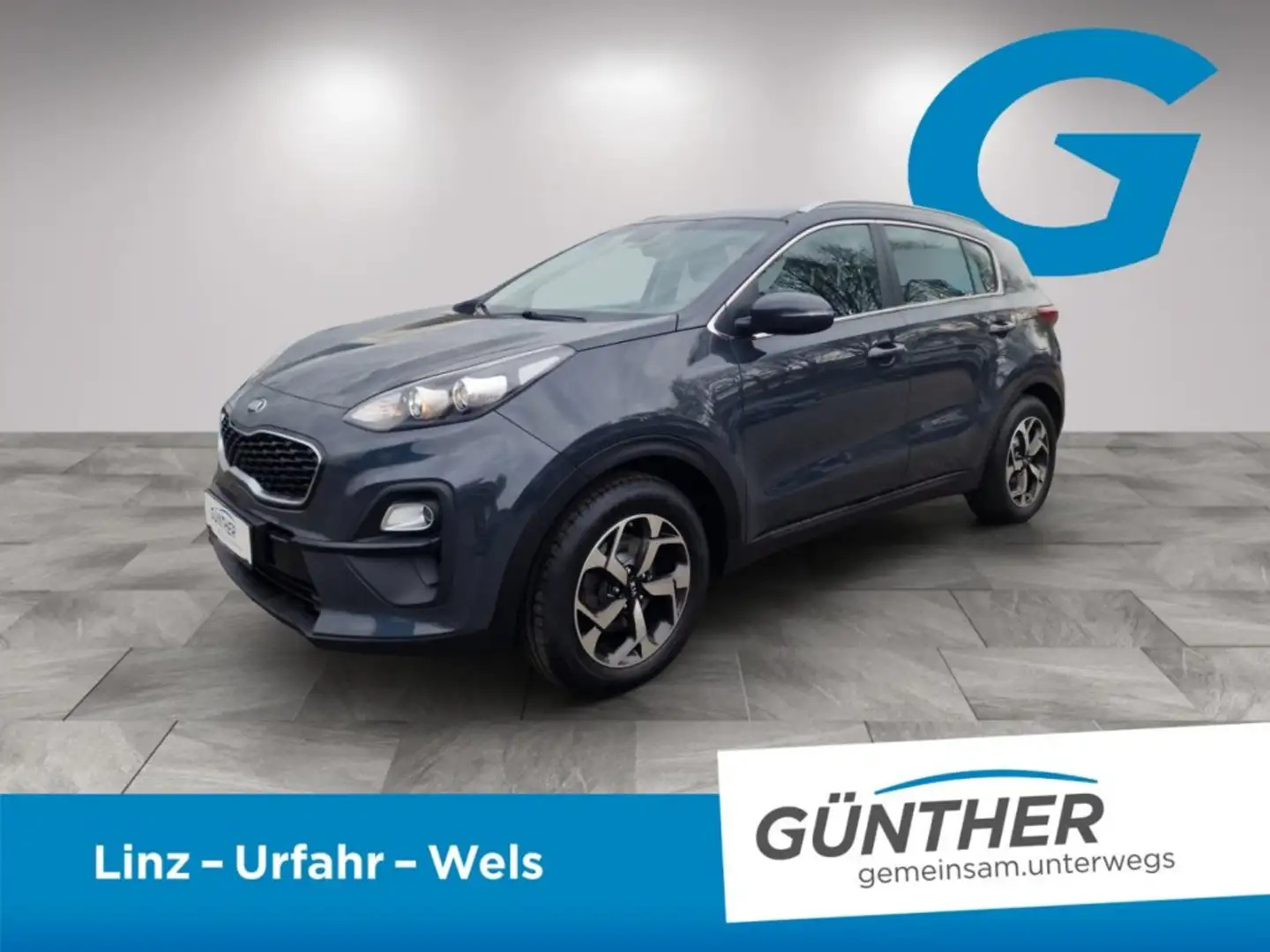 Kia Sportage Silber 1.6 CRDI DCT Aut. Grijs - 1