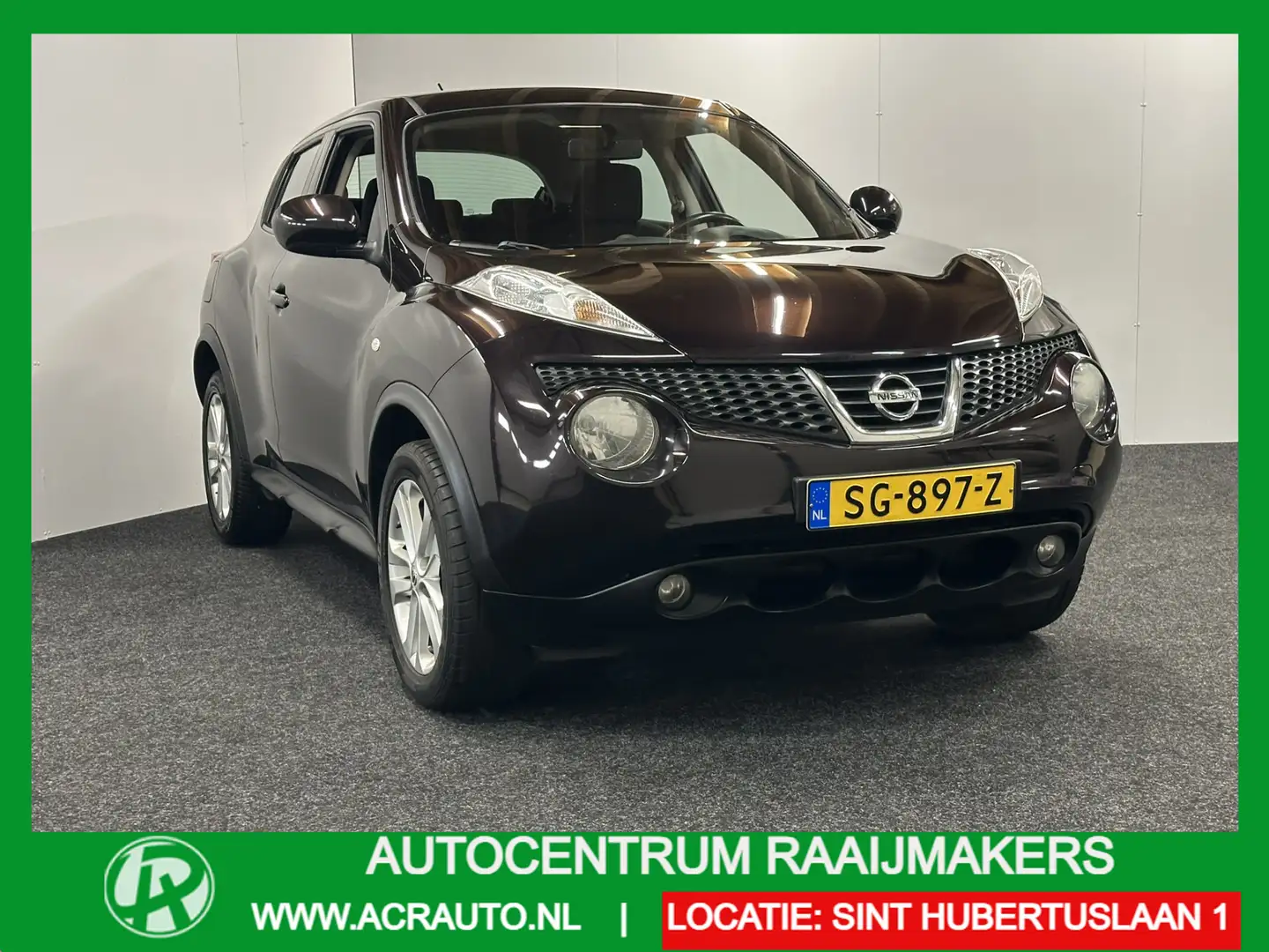 Nissan Juke 1.6 ACENTA CRUISE CONTROL CLIMATE CONTROL AUTOTELE Paars - 1