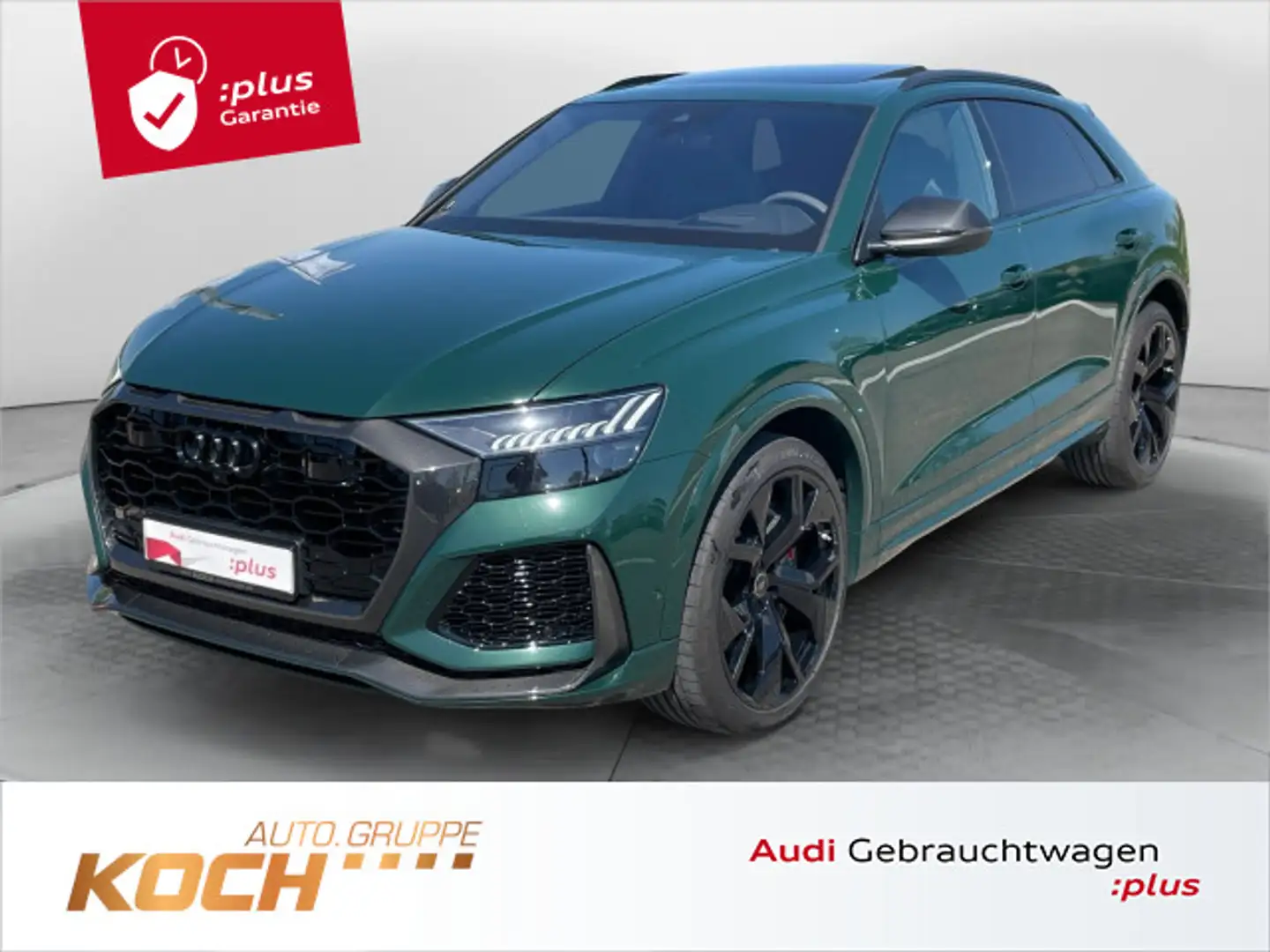 Audi RS Q8 RSQ8 4.0 TFSI q. Tiptr., HD Matrix, RS-AGA, Kera Zöld - 1