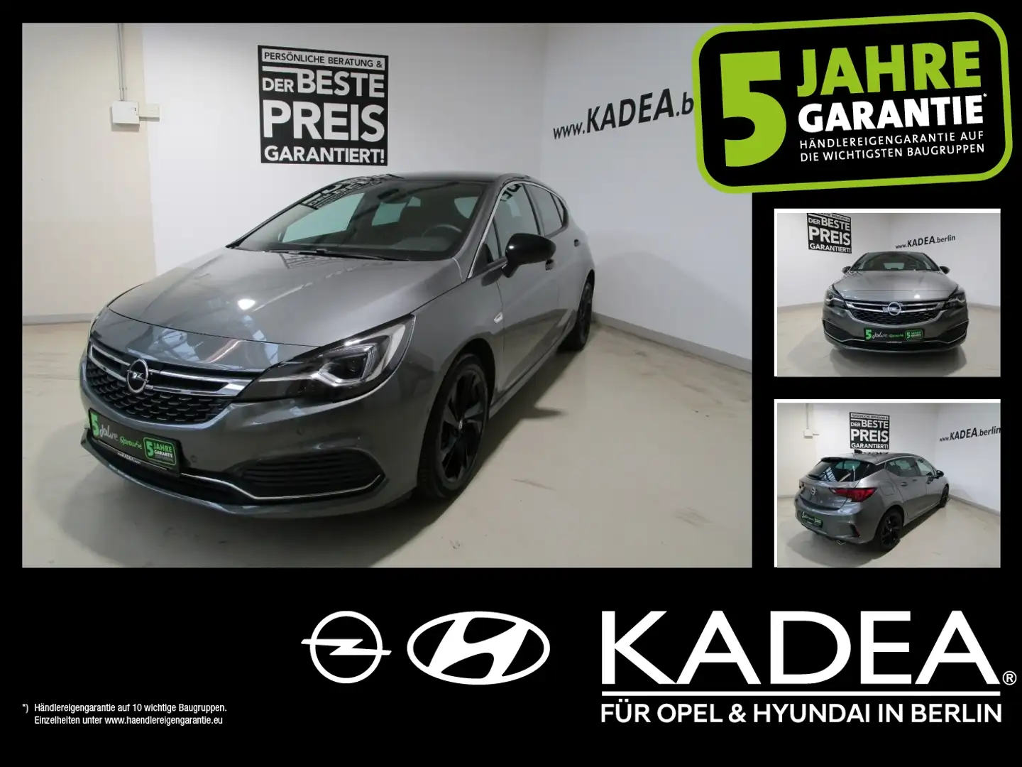 Opel Astra K 1.6 Kamera,Navi,Lenk+Sitzhzg.,LED,Keyless Grau - 1