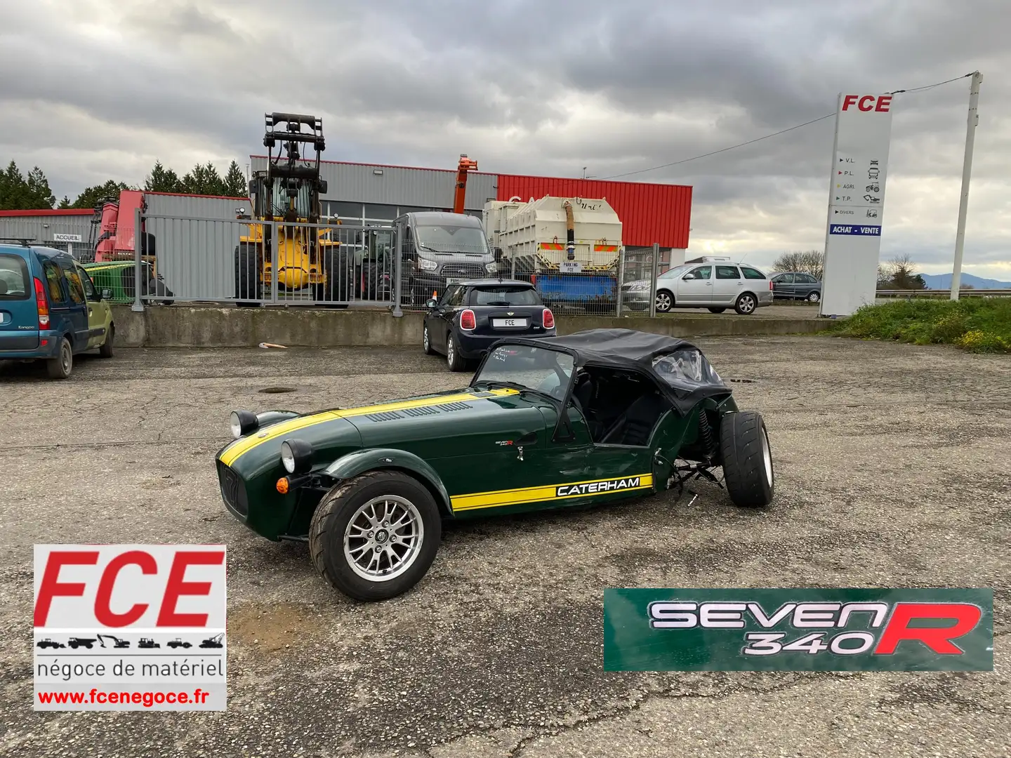 Caterham Roadsport Seven SEVEN S3 340R 1er Main Origine Française Vert - 1