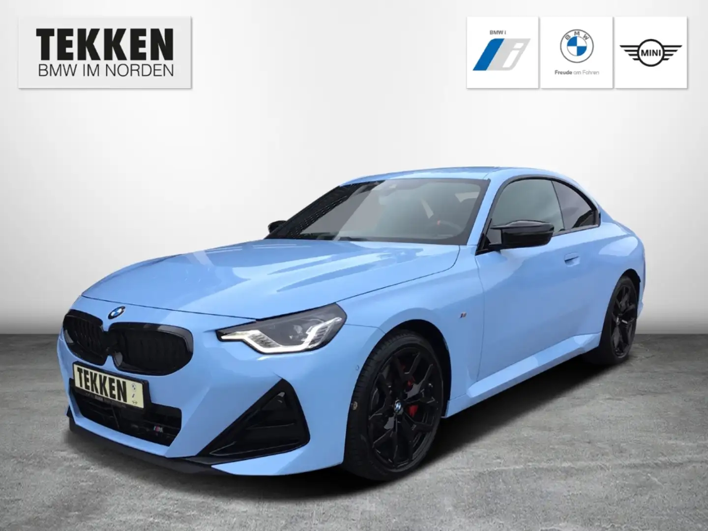 BMW 240 xDrive Coupe M Sport Pro ACC/HarmanKardon/19Zoll Blau - 1