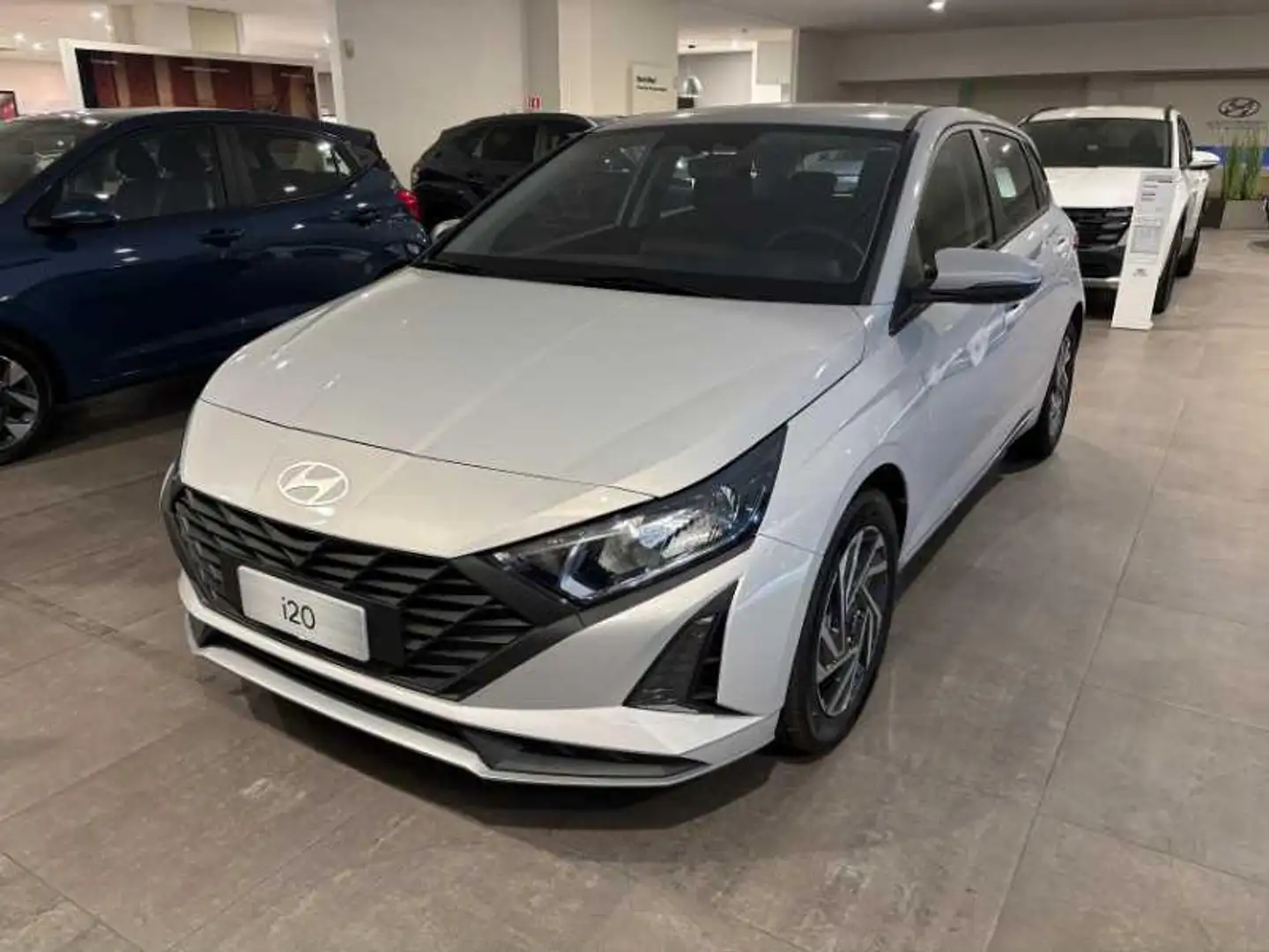 Hyundai i20 1.2 mpi connectline 79cv mt Bianco - 1