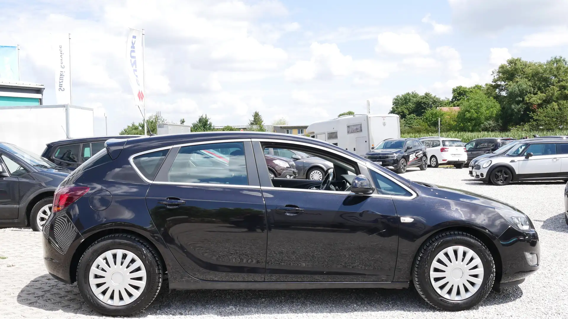 Opel Astra Scheckheft 1. Hand Allwetter Tempomat Sitzheizung Nero - 2