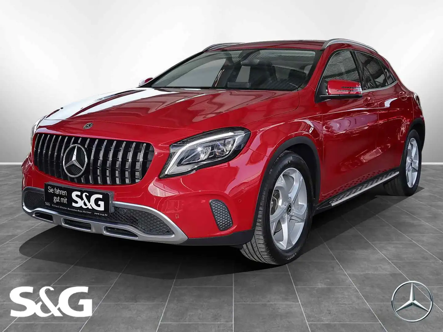 Mercedes-Benz GLA 200 AHK+TEMPOMAT+LED+18 ZOLL Rojo - 1