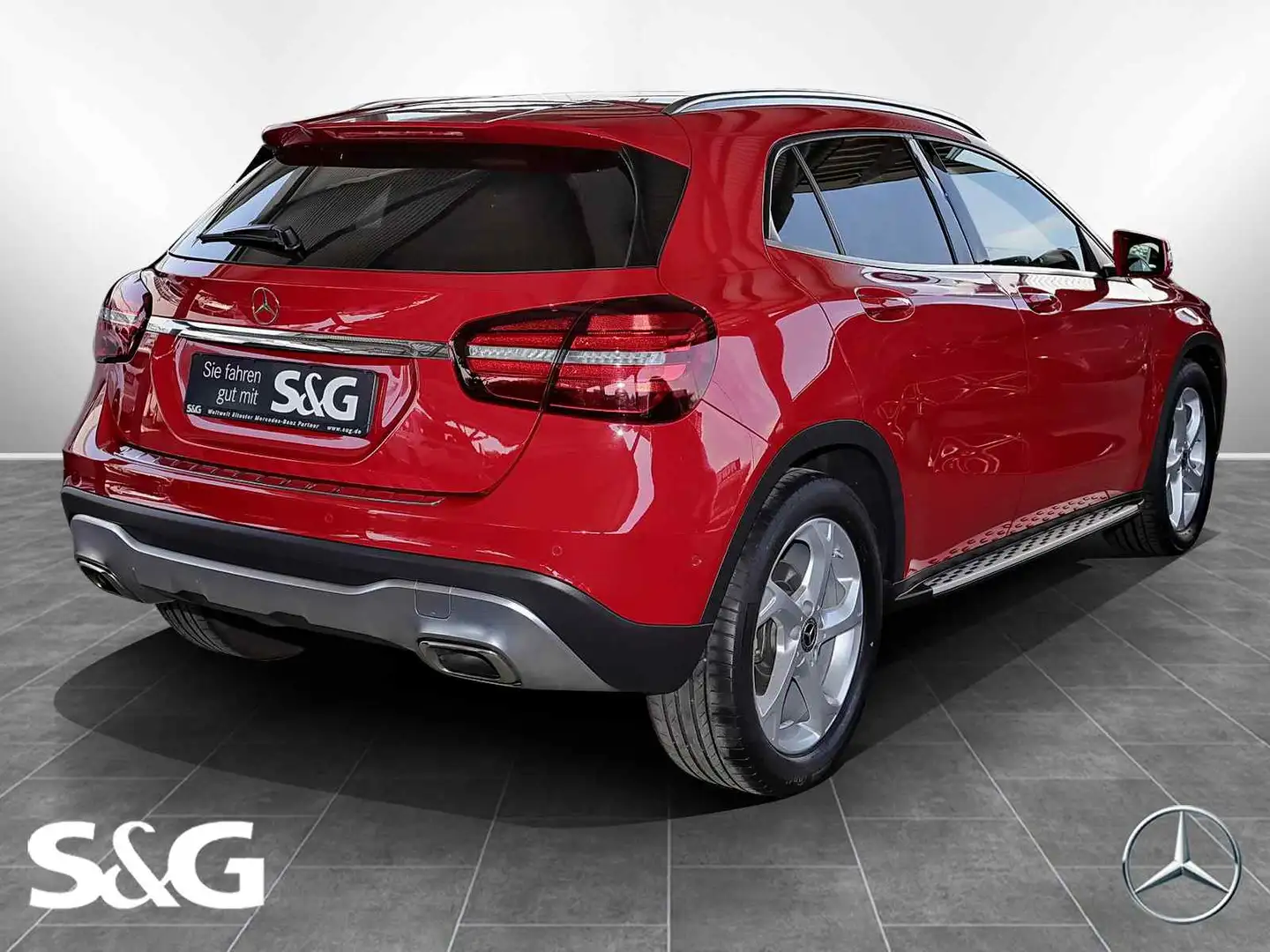 Mercedes-Benz GLA 200 AHK+TEMPOMAT+LED+18 ZOLL Roşu - 2