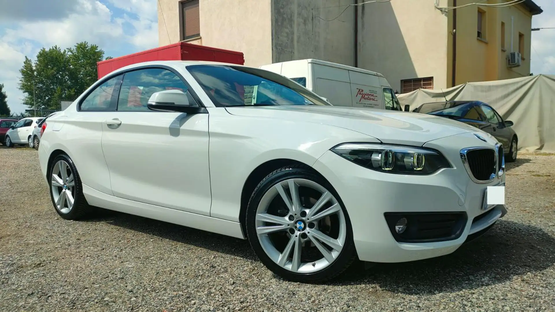 BMW 218 d Coupé 2.0 150 CV MANUALE 1 PROPRIETARIO Wit - 1