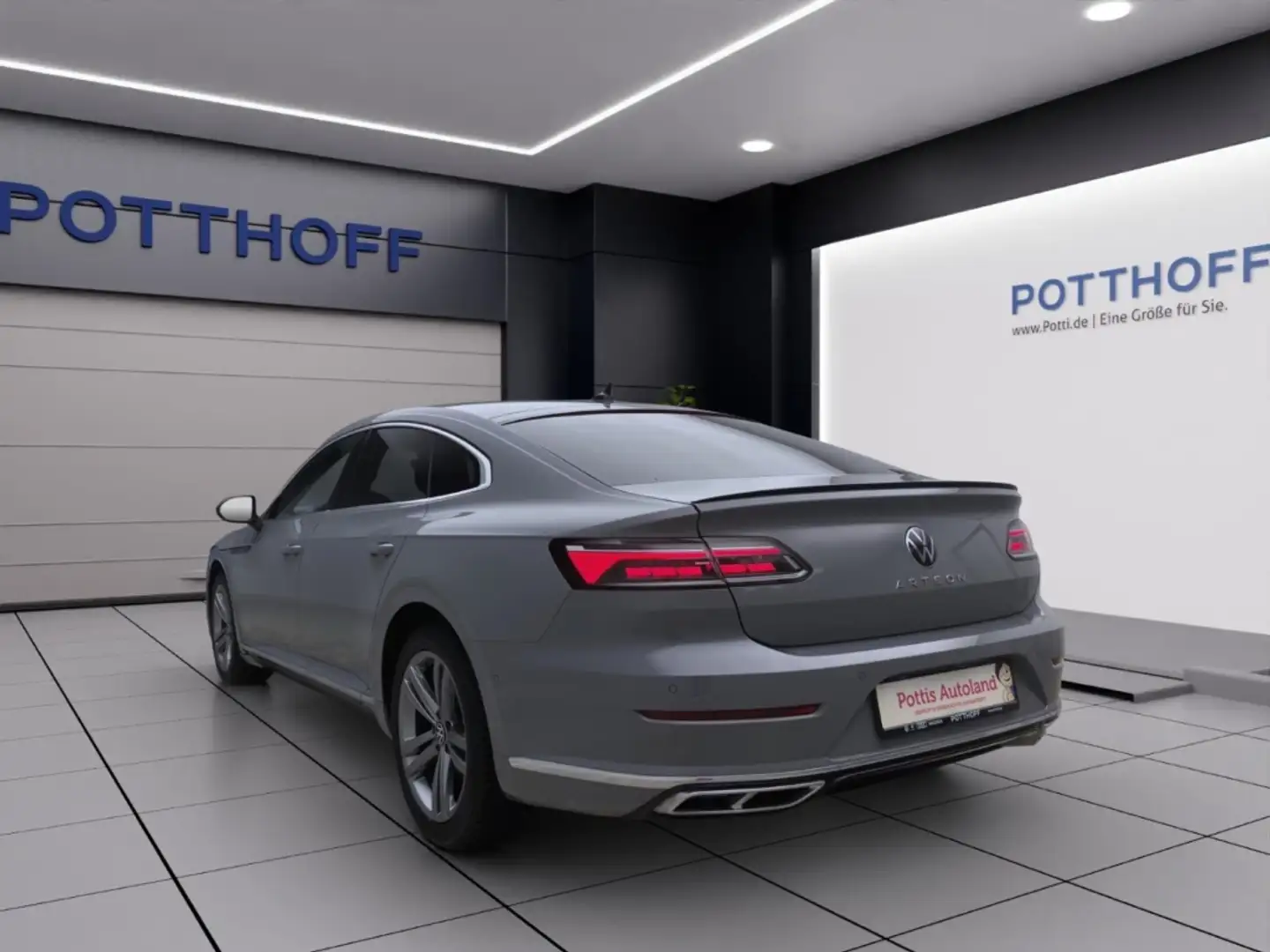 Volkswagen Arteon 2.0 TDI DSG R-LINE NAVI IQ.LIGHT PDC KAMERA Gris - 2