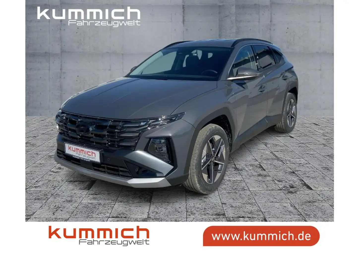 Hyundai TUCSON 1.6T-GDi 160PS DCT TREND Grau - 1