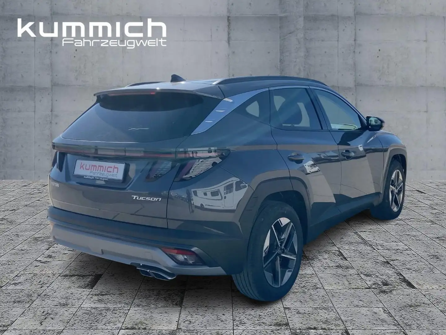 Hyundai TUCSON 1.6T-GDi 160PS DCT TREND Grau - 2