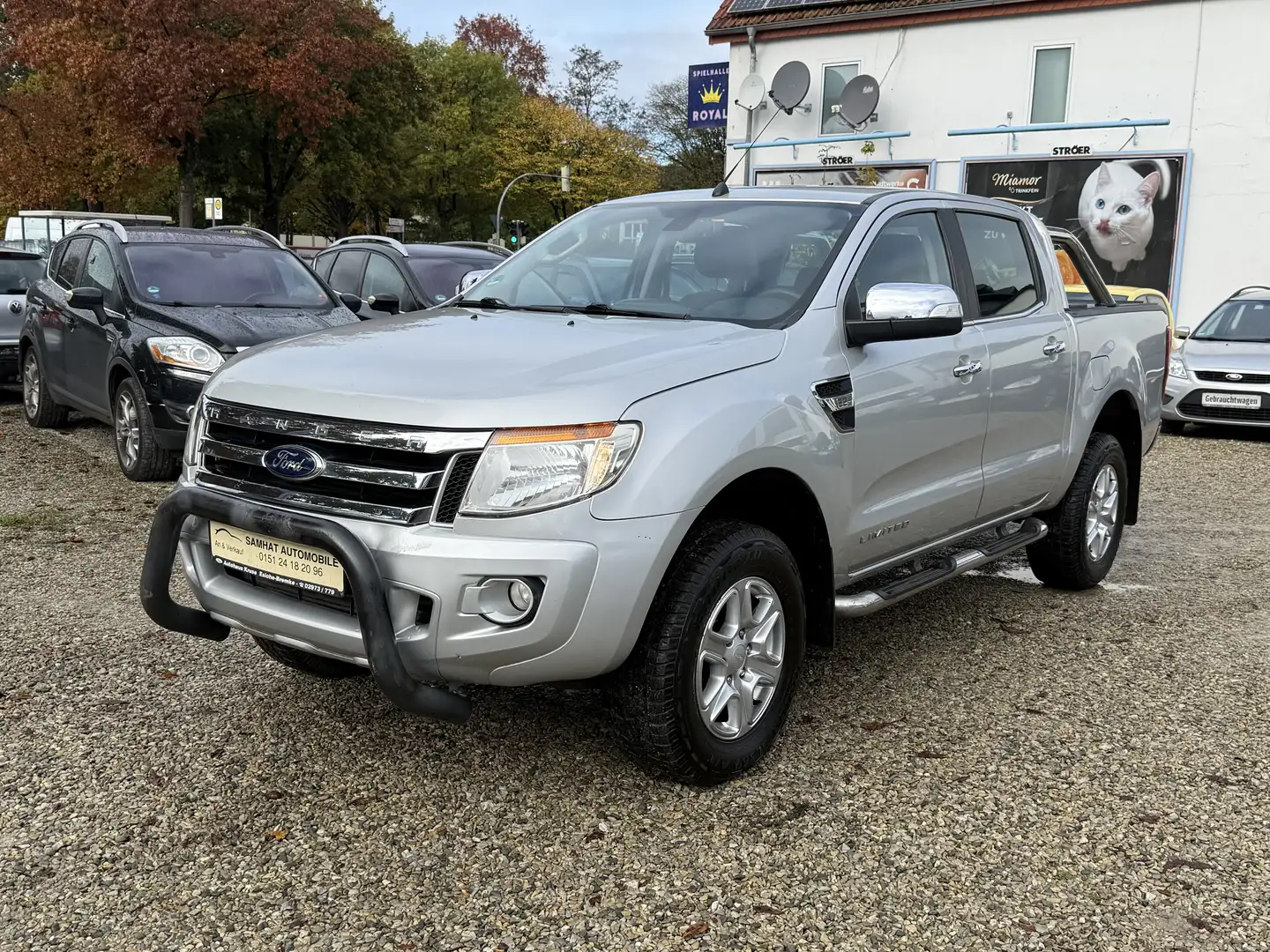 Ford Ranger 2.2 Aut Limited Doppelkabine 4x4**TÜV 07-2026** Серебристый - 1