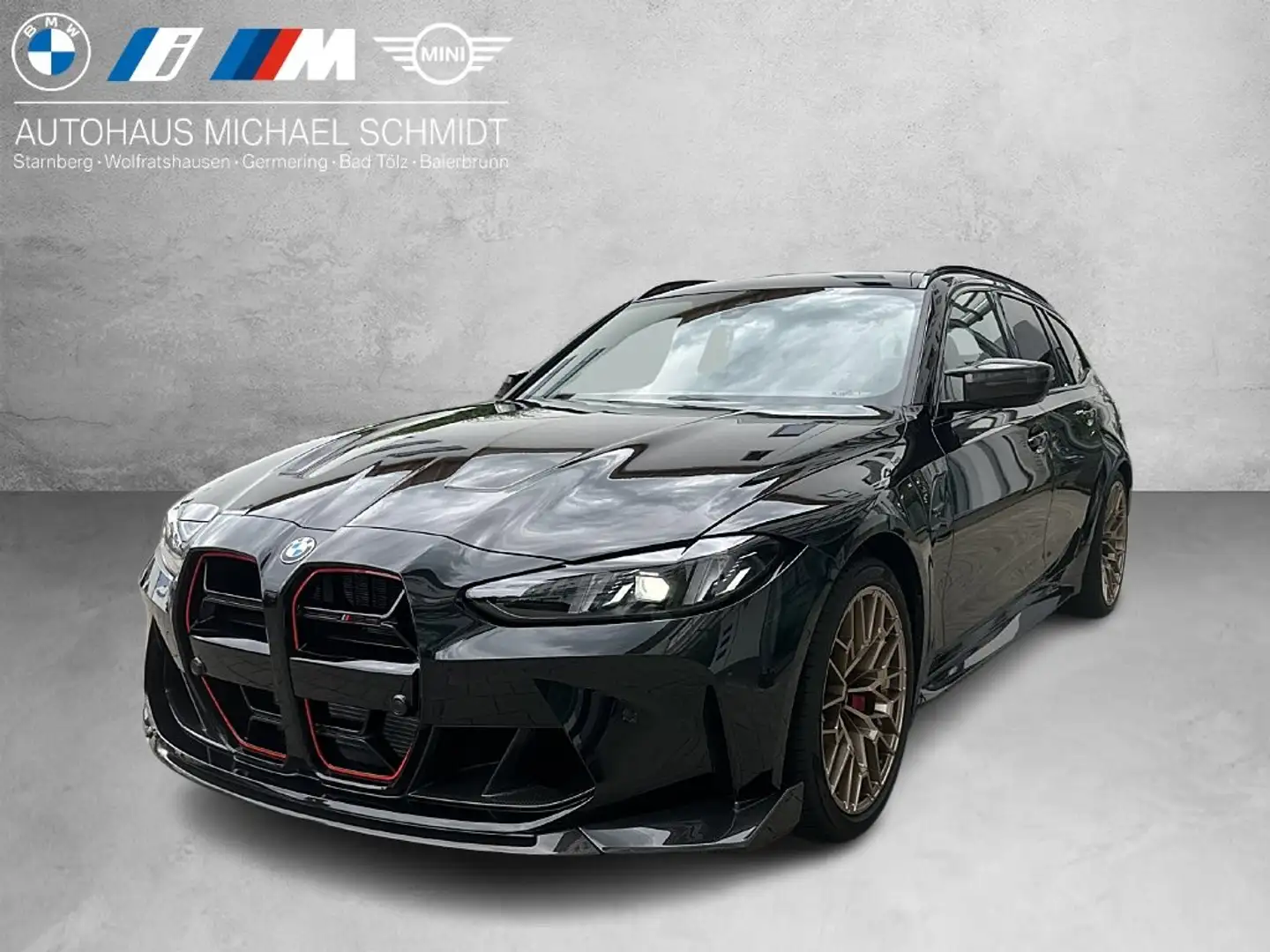 BMW M3 CS Touring M Drivers P. HK HiFi DAB LED RFK Zwart - 1
