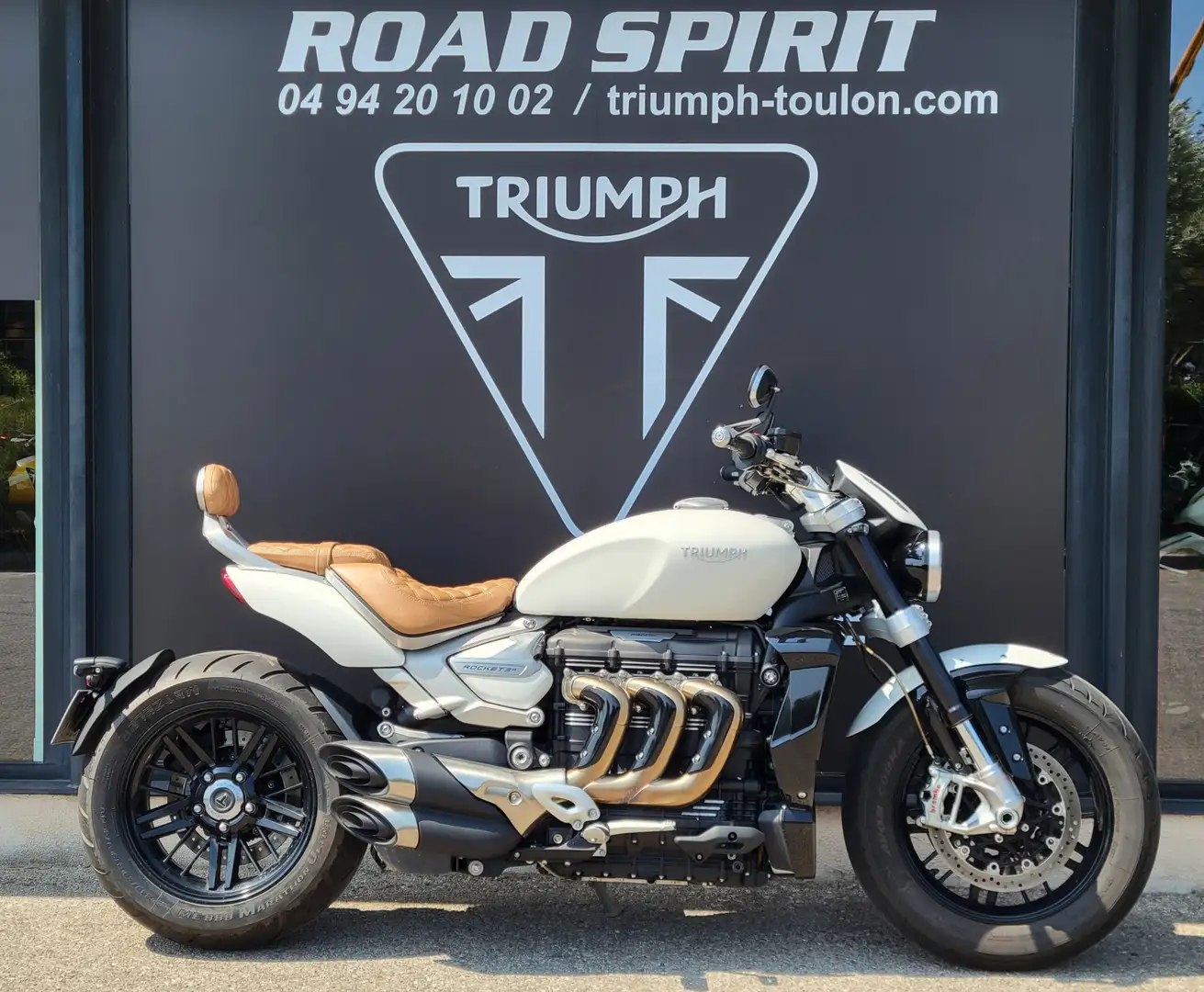 Triumph Rocket 3 R Blanc - 1